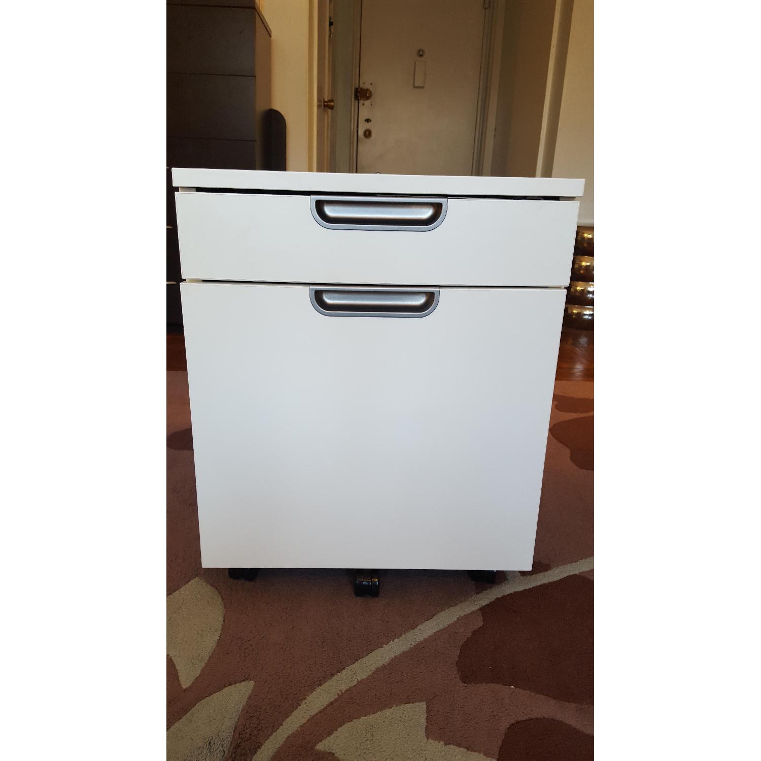 Ikea Galant White File Drawer Unit/Filing Cabinet - image-1