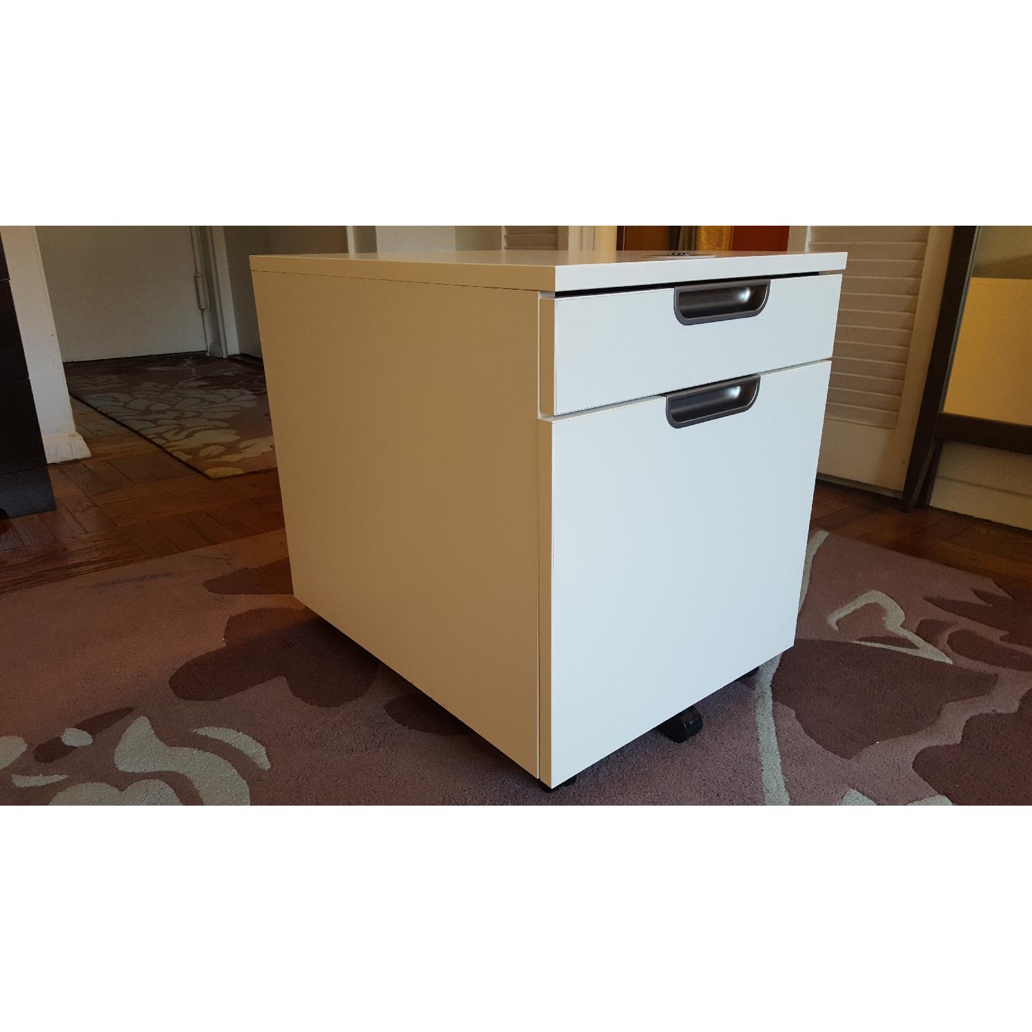 Ikea Galant White File Drawer Unit/Filing Cabinet - image-2