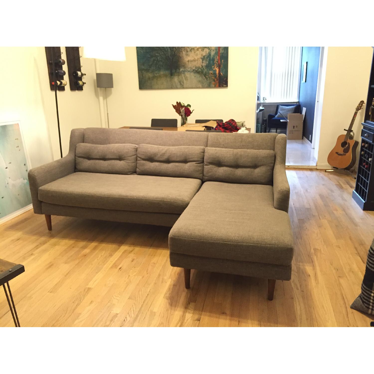 West Elm Crosby Sectional Sofa - image-3