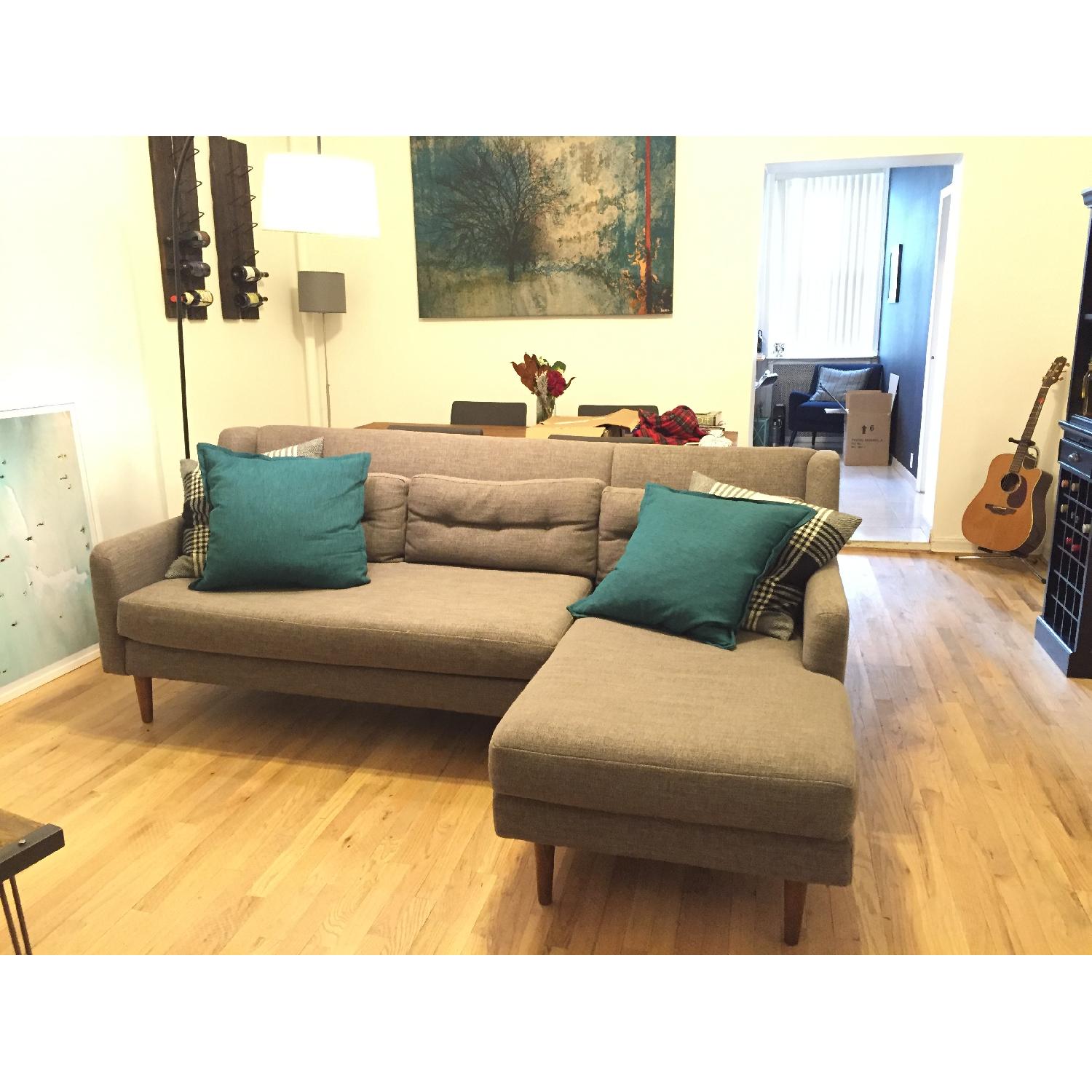 West Elm Crosby Sectional Sofa - image-4
