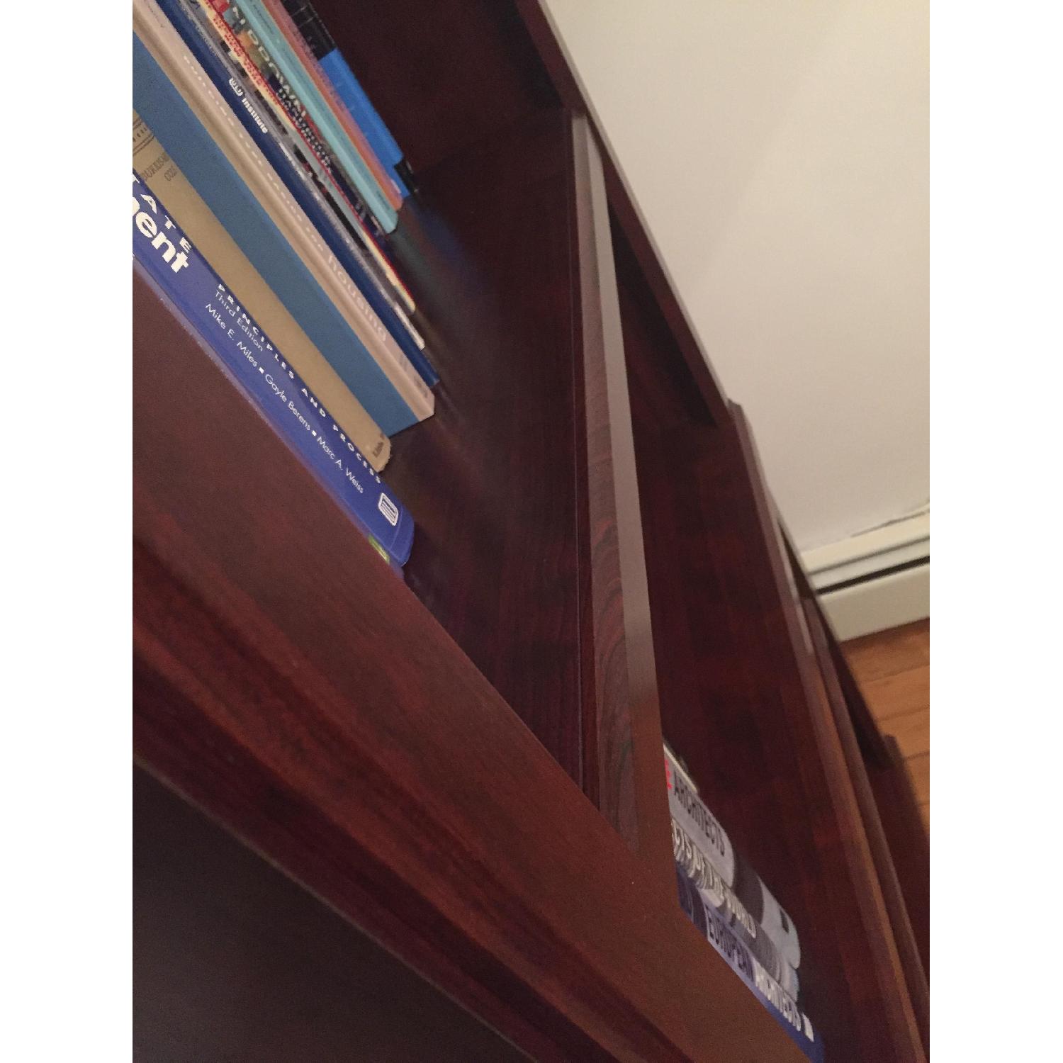 Sauder Heritage Hill 5 Shelves Bookcase in Classic Cherry Finish AptDeco