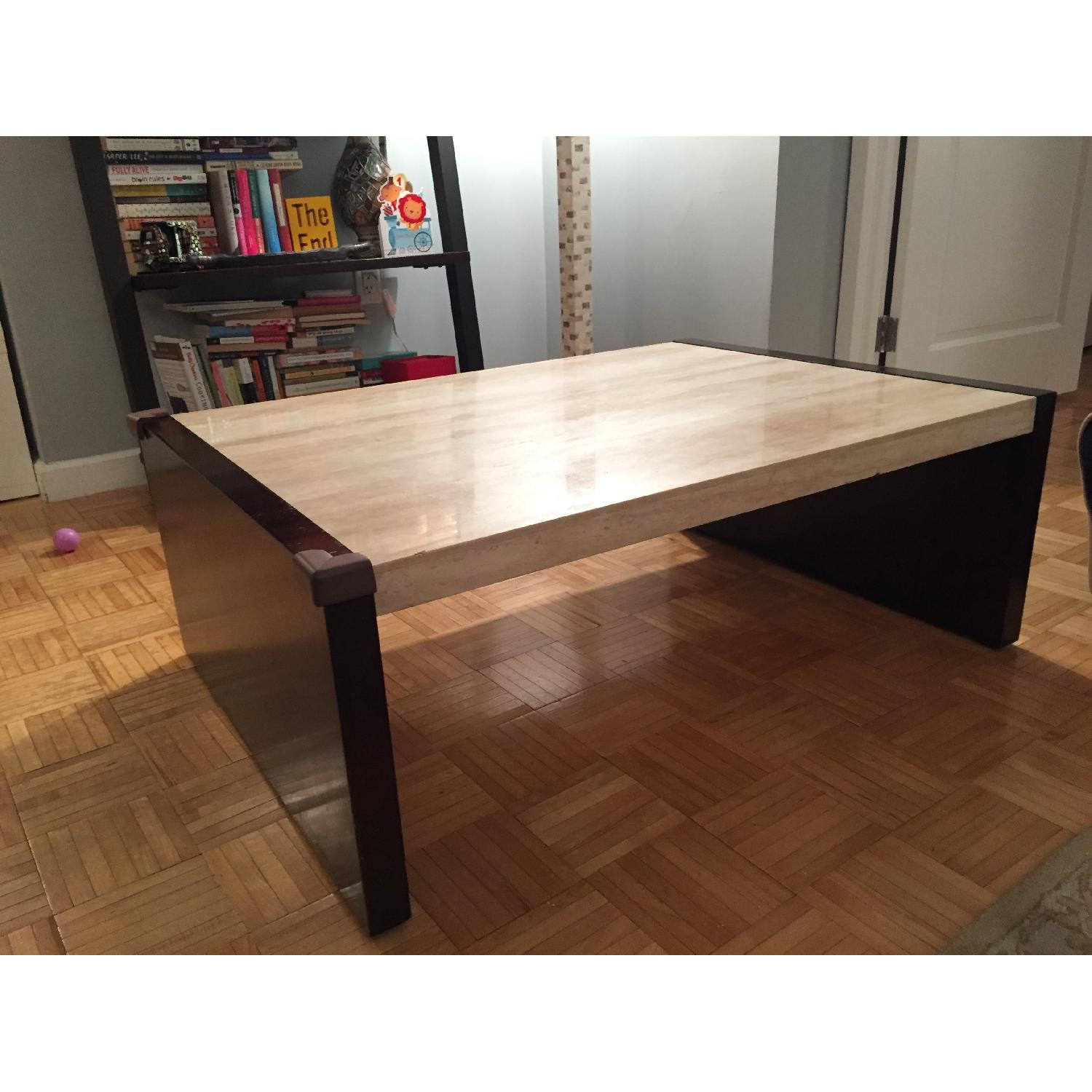 Macy's Marble Coffee Table AptDeco