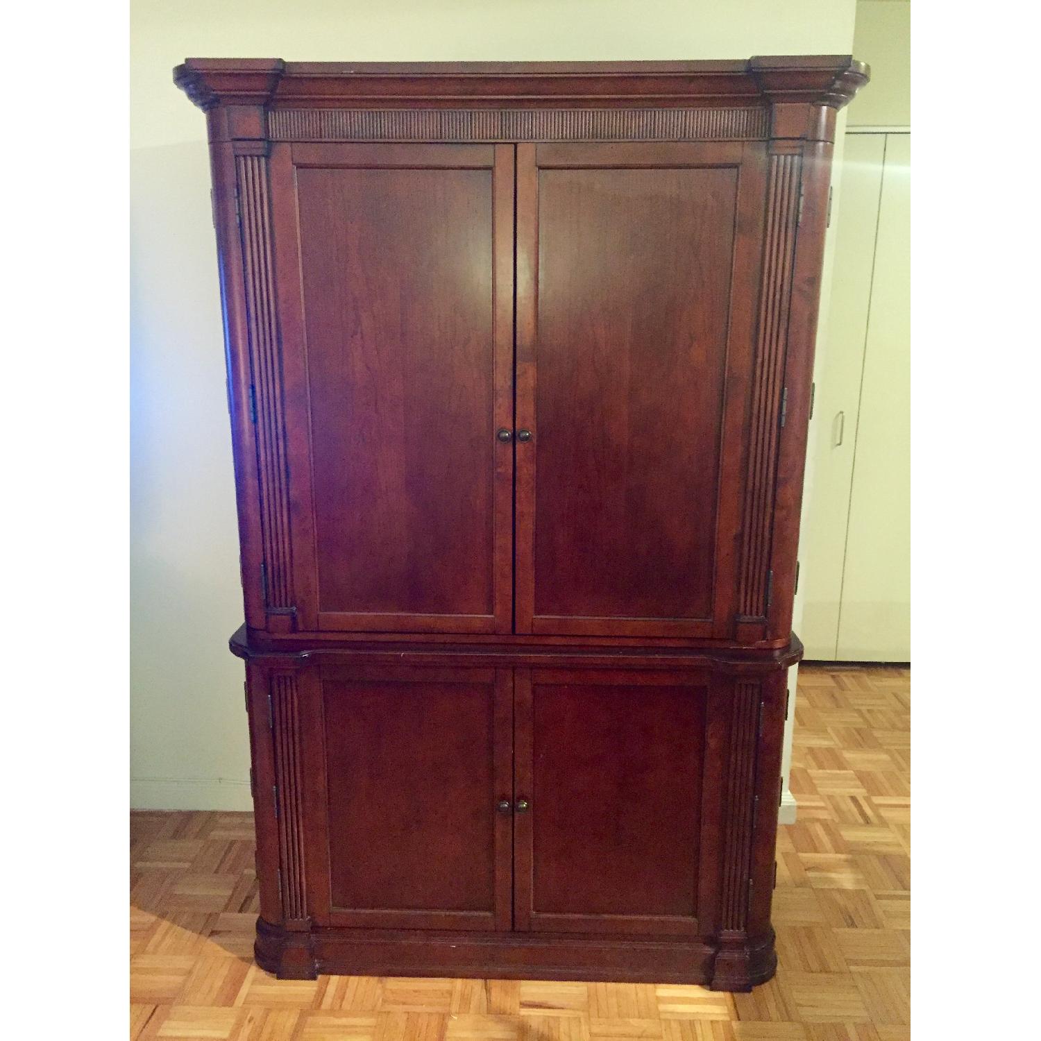 Bassett Office Armoire - AptDeco
