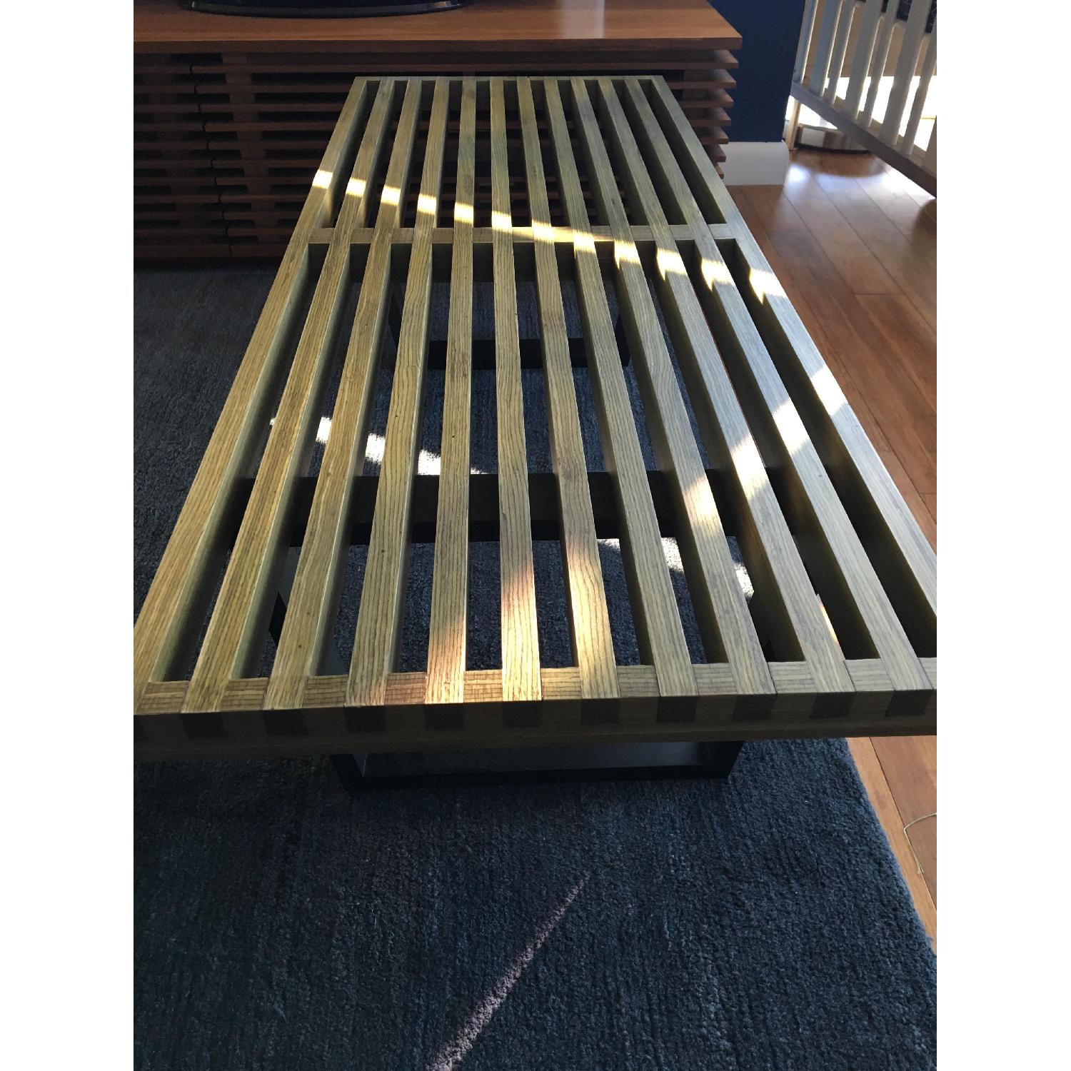 Reproduction Nelson Platform Bench - image-1