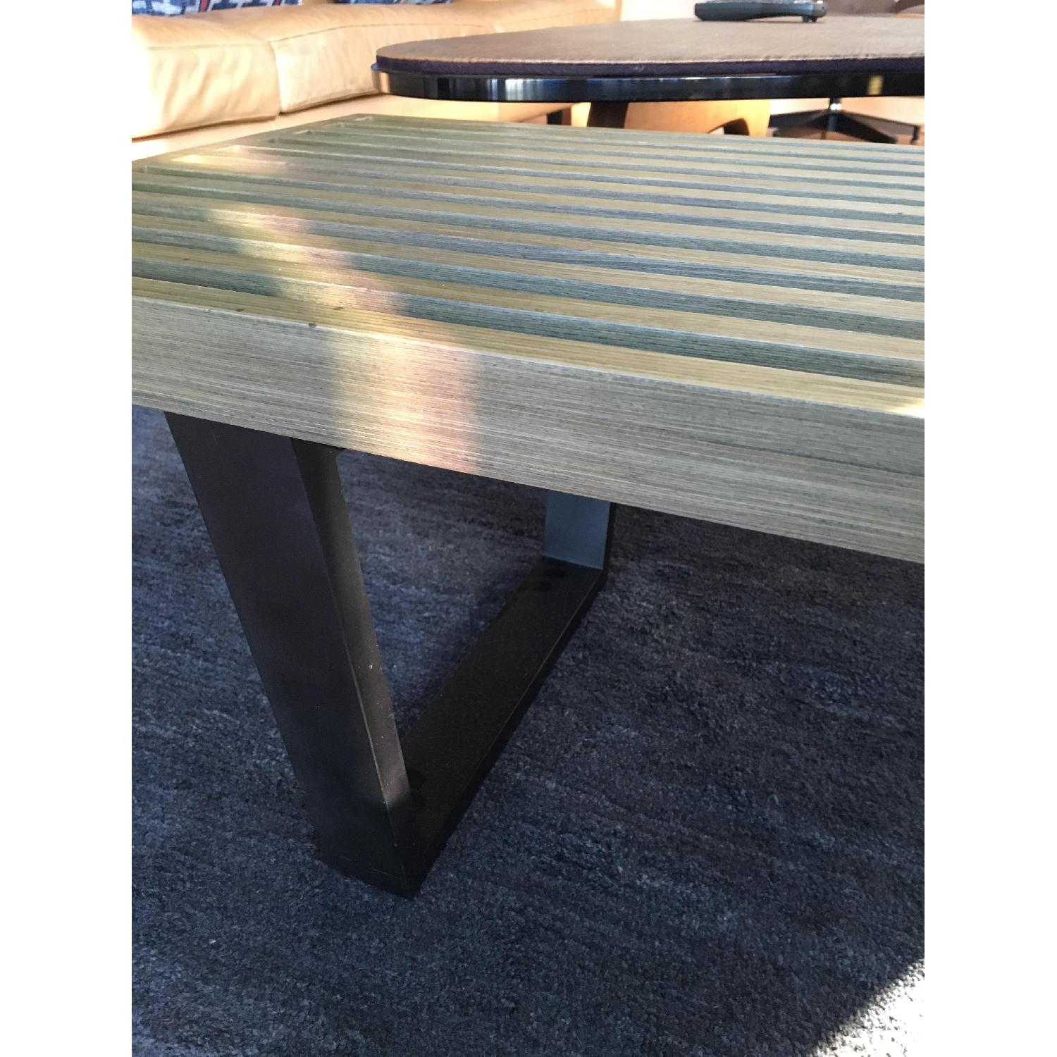 Reproduction Nelson Platform Bench AptDeco