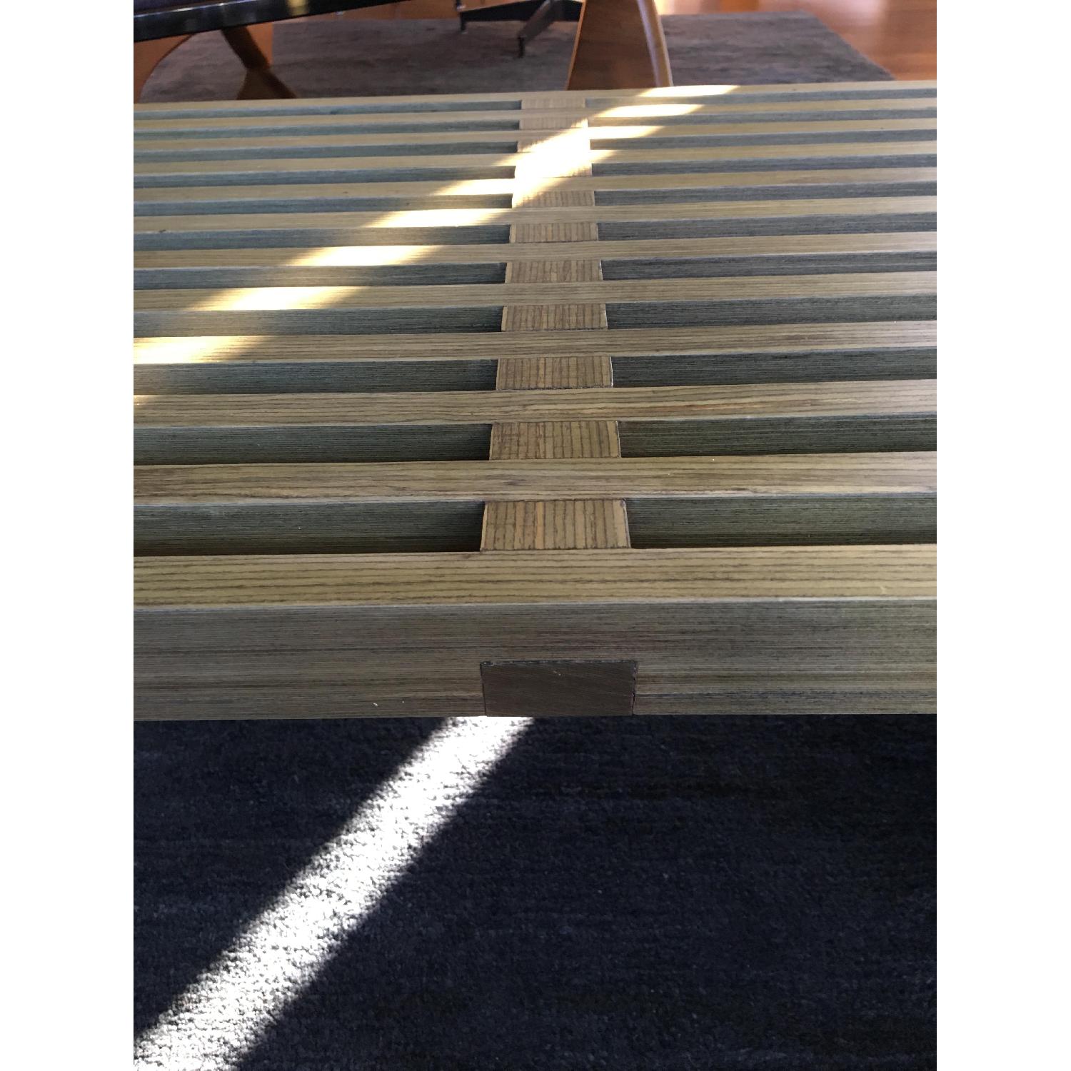 Reproduction Nelson Platform Bench AptDeco