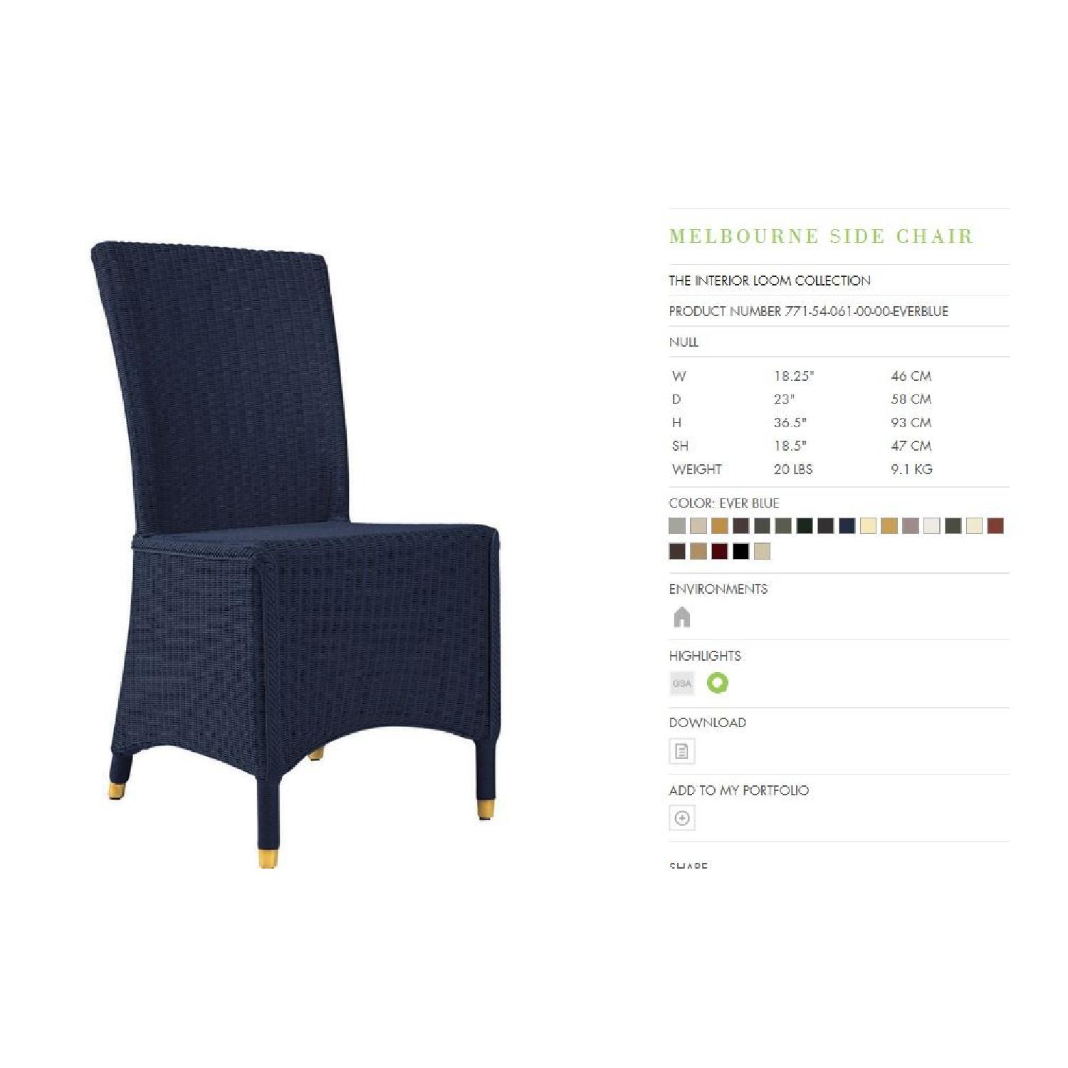 Vincent Sheppard Janus et Cie Melbourne Dining Chairs - 6 Available - image-6