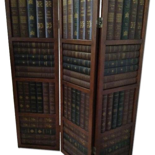 Used Laurash Faux Book Screen for sale on AptDeco