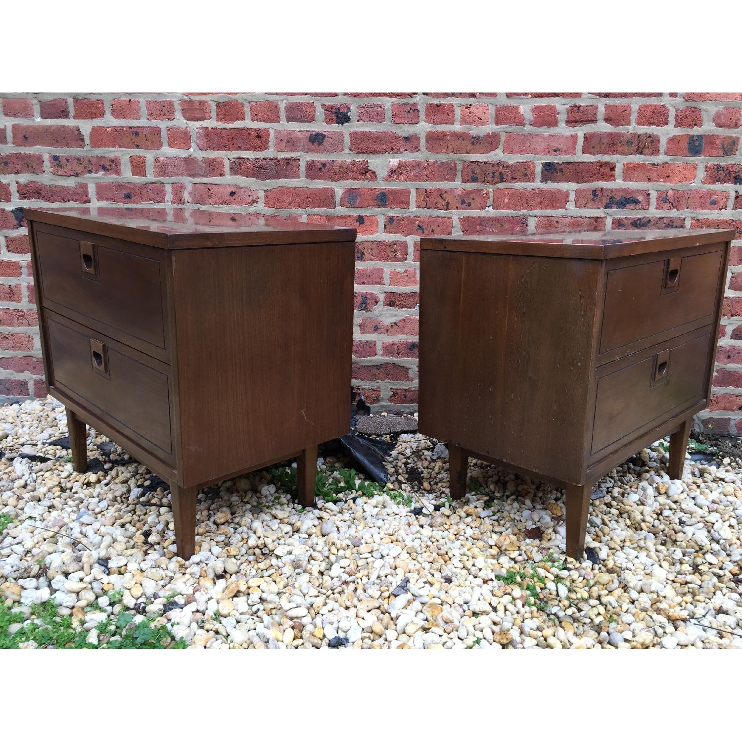 Stanley Furniture Mid-Century Modern Nightstands - Pair - image-3