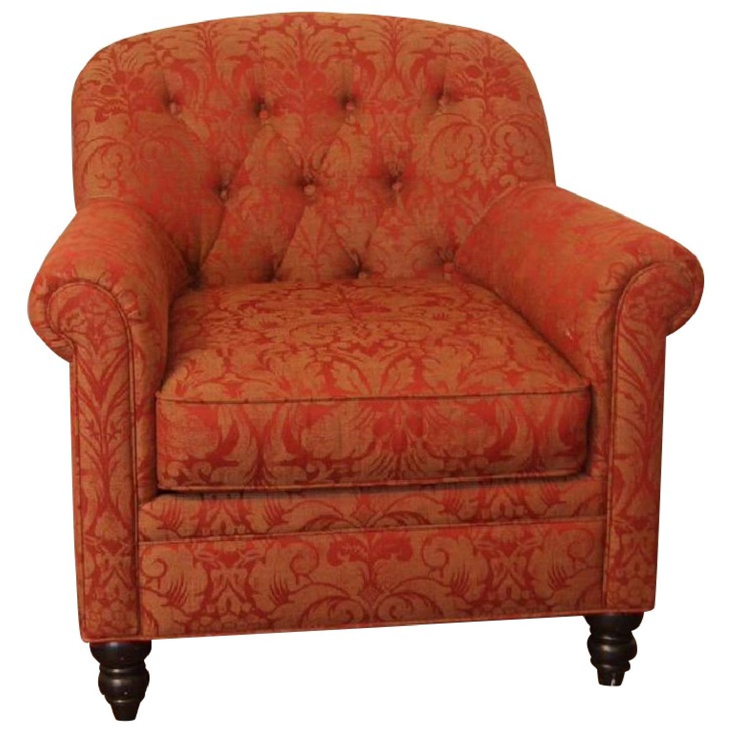 martha stewart anna arm accent chair