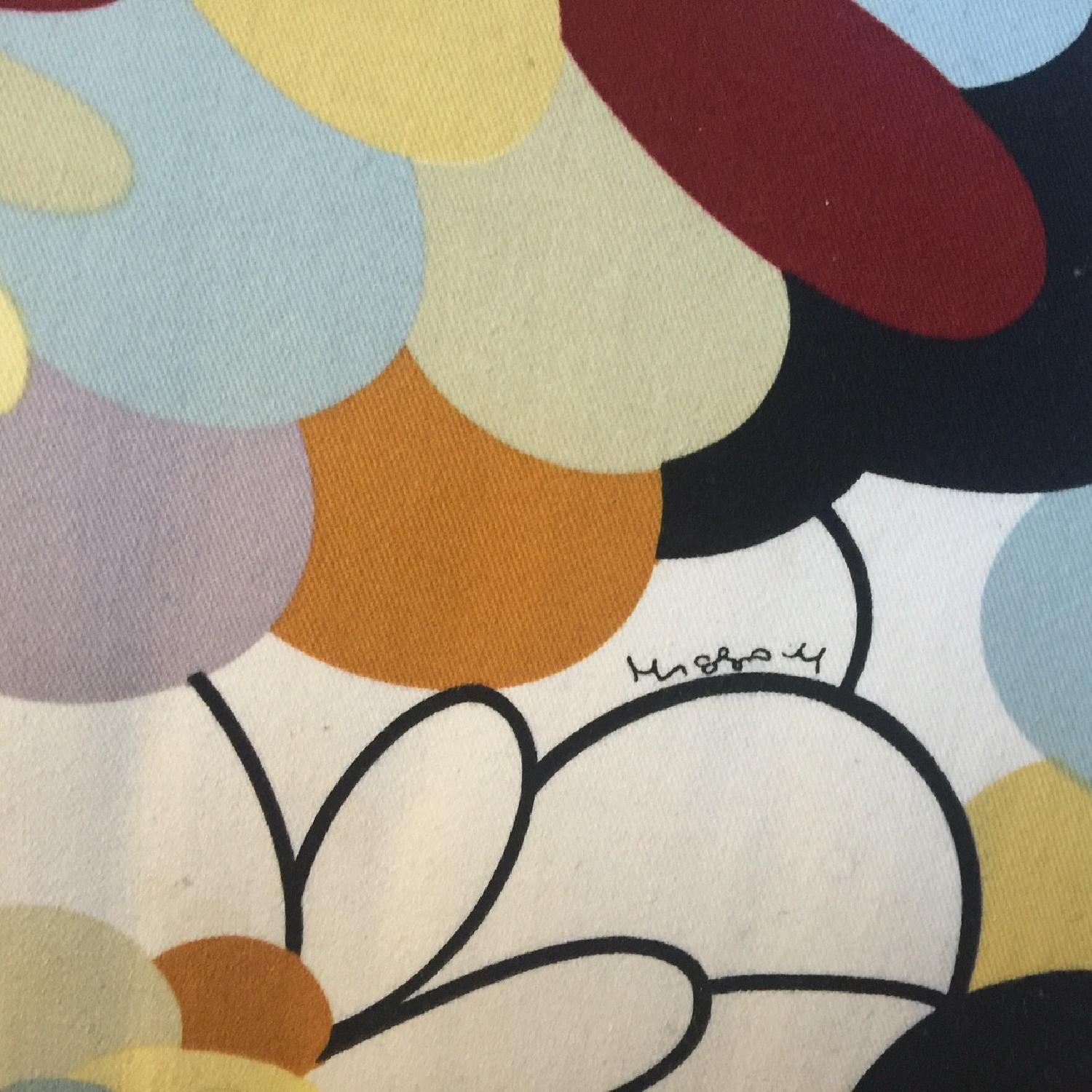 Kartell Pop Missoni Print Sofa in Kyoto Color w/ Transparent Frame - image-1