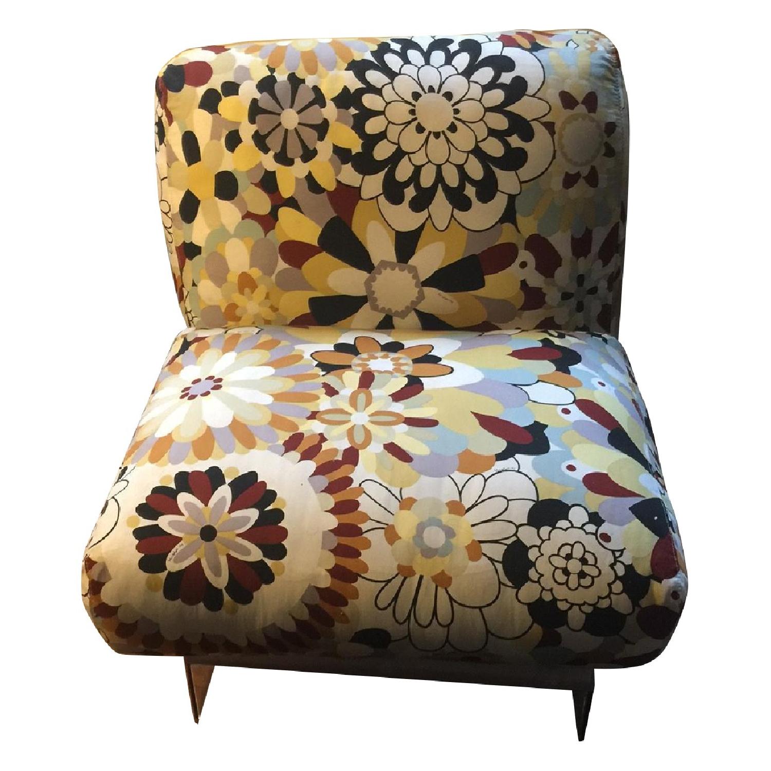 Kartell Pop Missoni Print Sofa in Kyoto Color w/ Transparent Frame - image-8