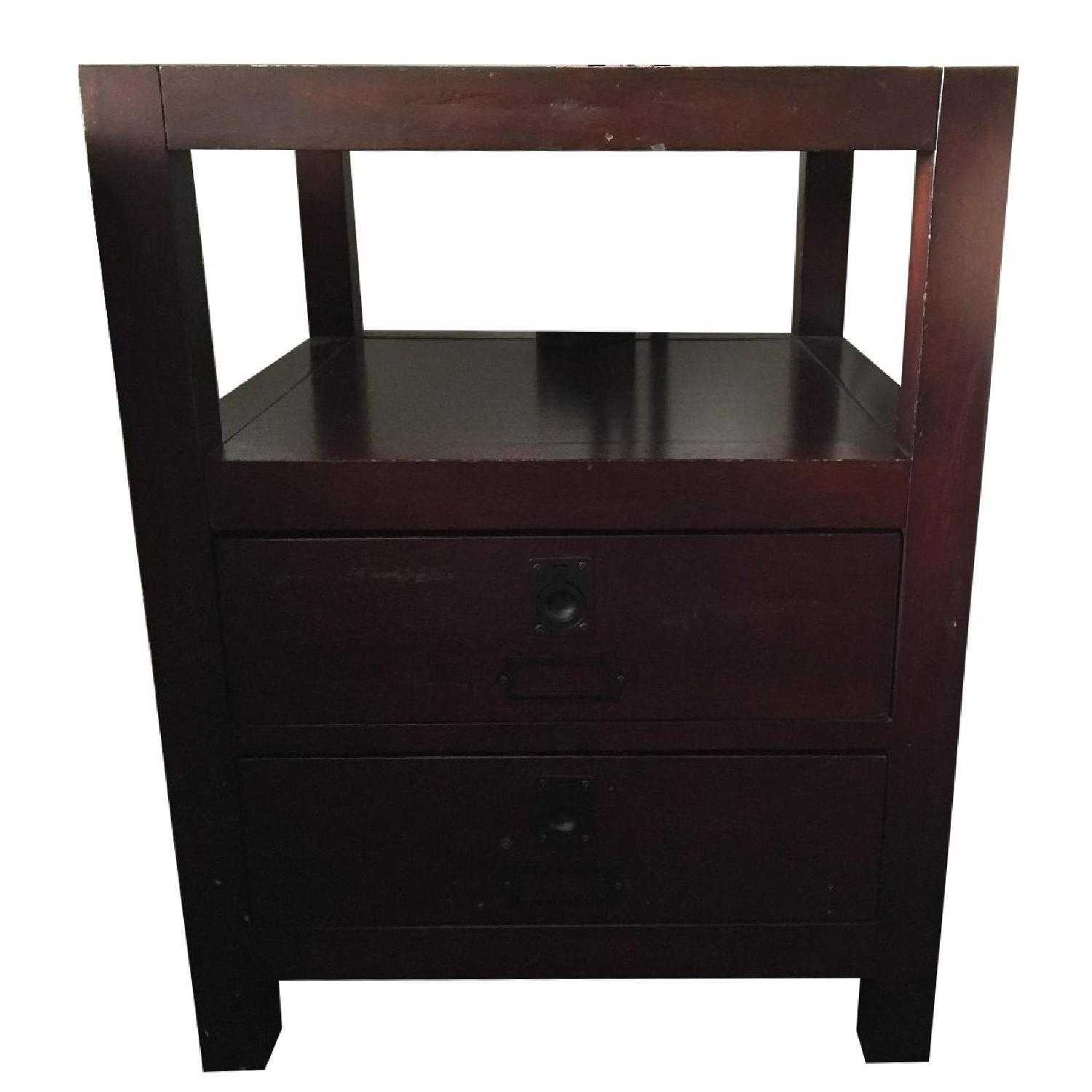 Pottery Barn Rhys Side Table AptDeco