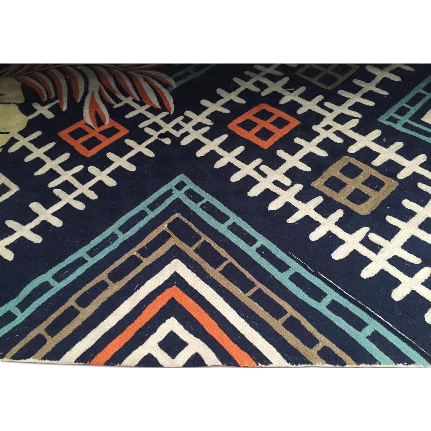 Anthropologie Hibiscus Trellis Rug - image-2