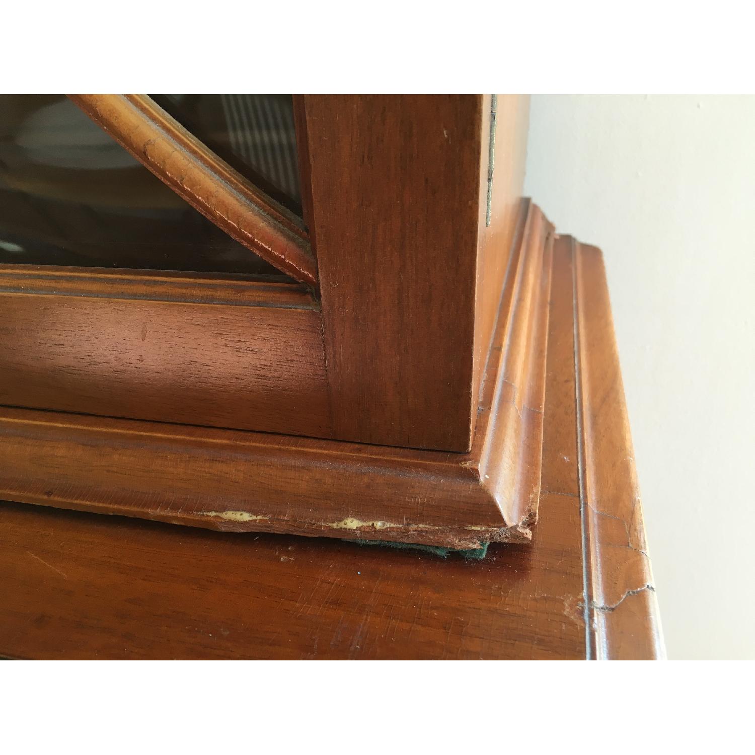 Saginaw Furniture Mahogany China Hutch & Secretary Desk - image-13