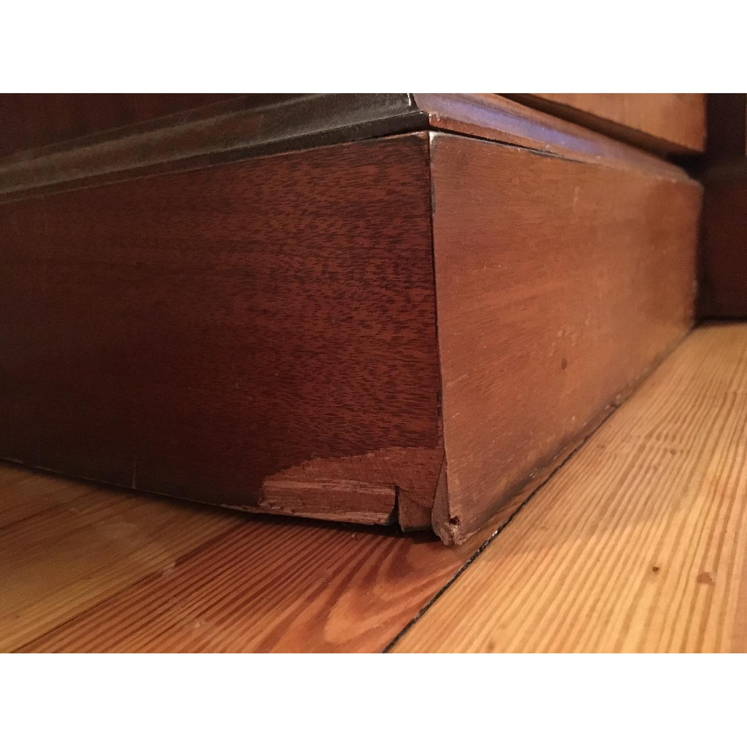 Saginaw Furniture Mahogany China Hutch & Secretary Desk - image-16