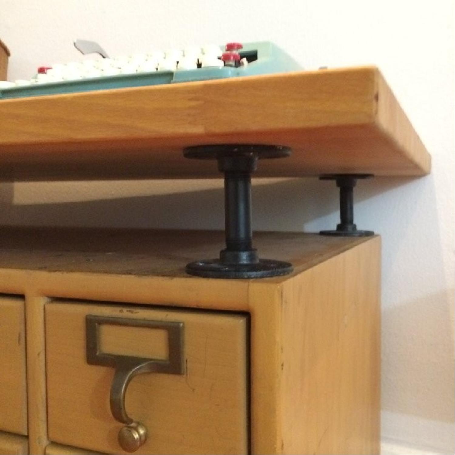 Library Card Catalog Coffee Table - image-2