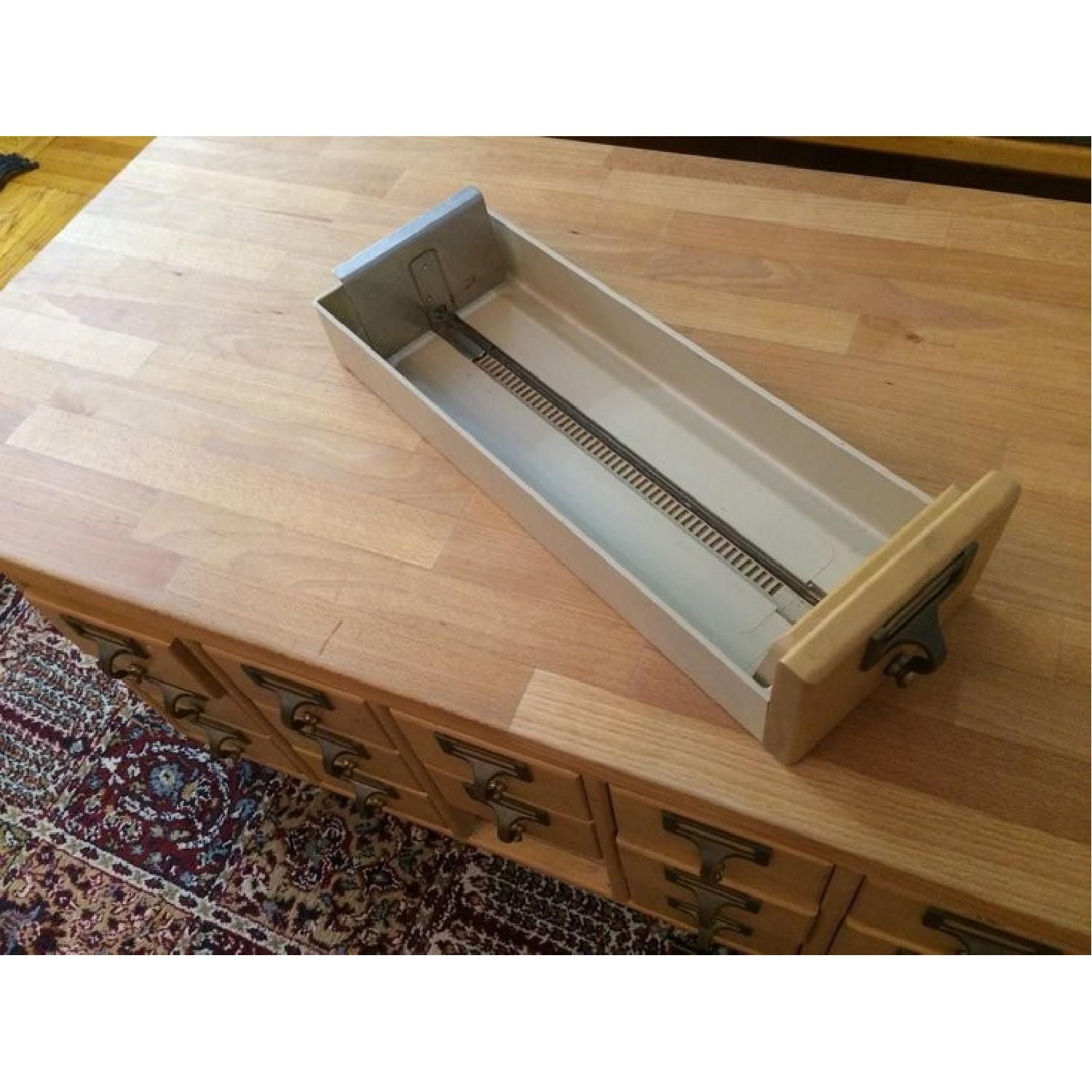 Library Card Catalog Coffee Table - image-8