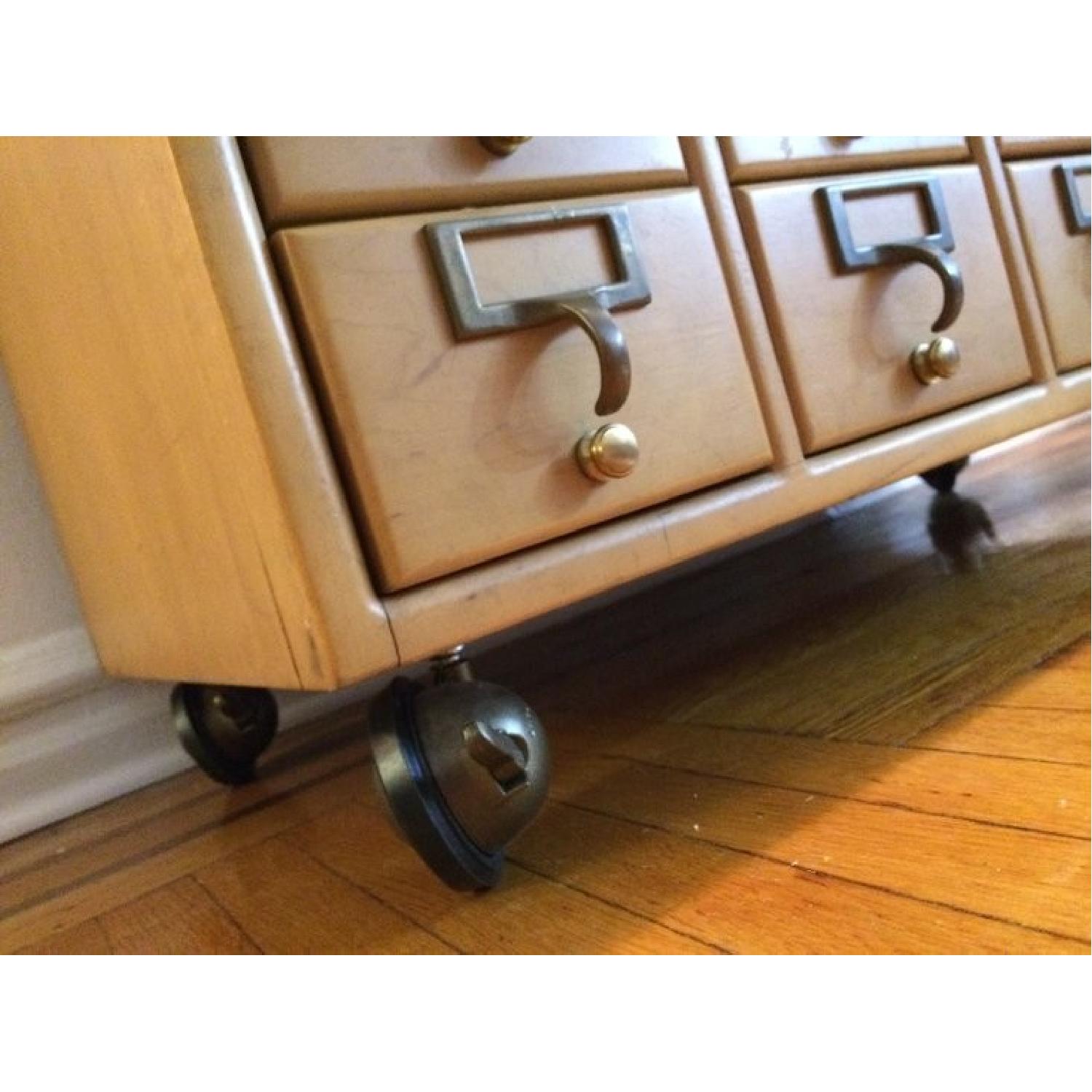 Library Card Catalog Coffee Table - image-9