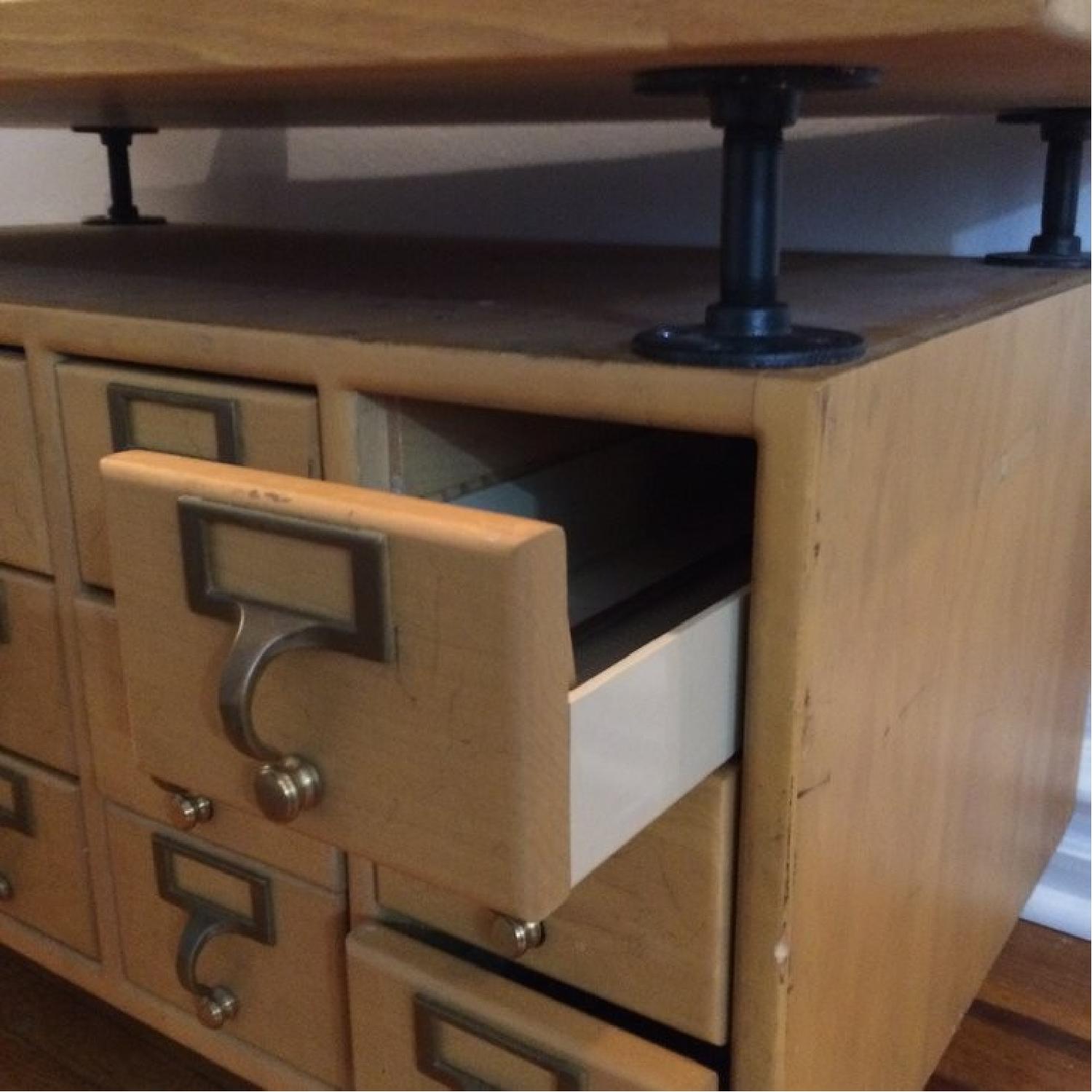 Library Card Catalog Coffee Table - image-11