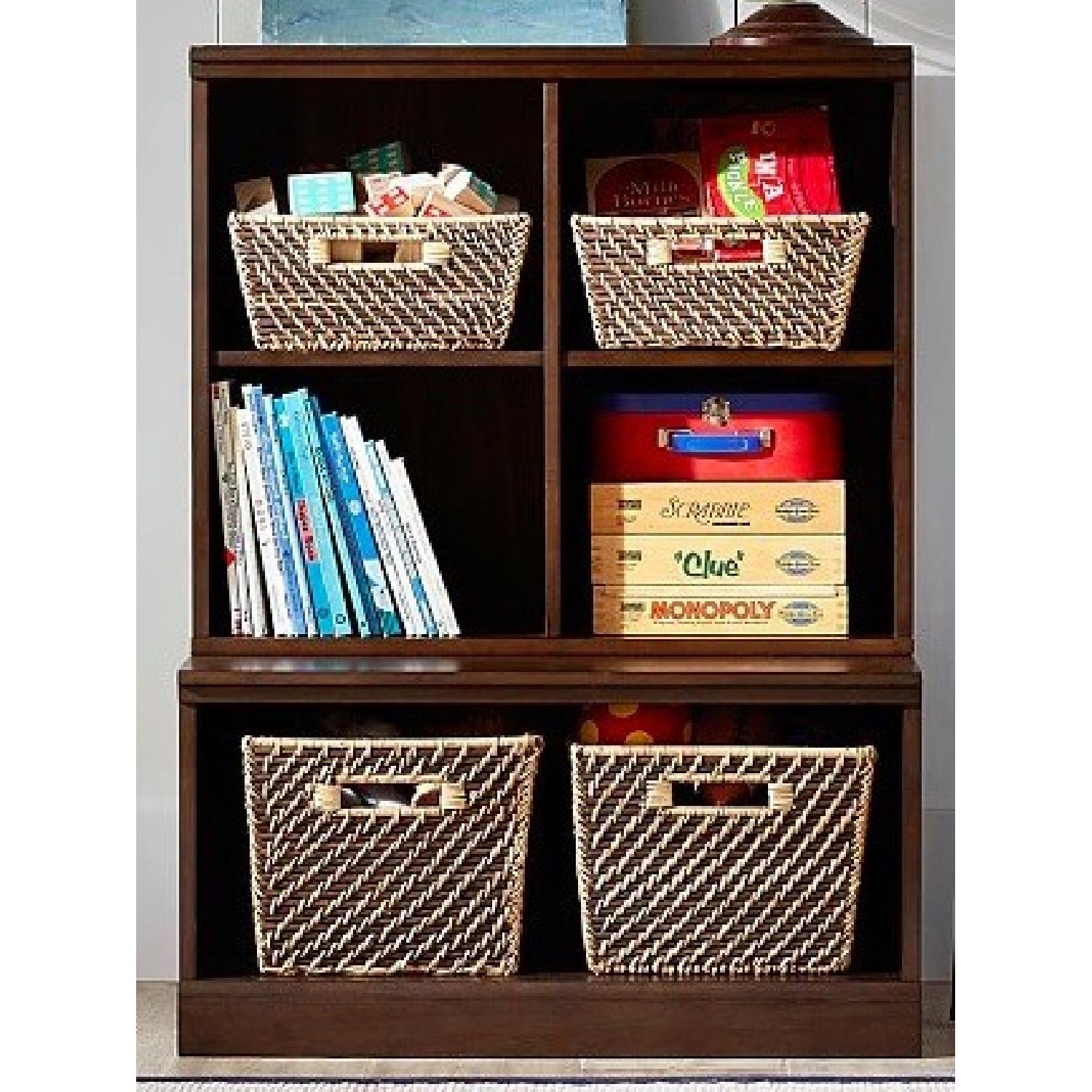 Pottery Barn Cameron Cubby & Open Base Storage Unit - image-1