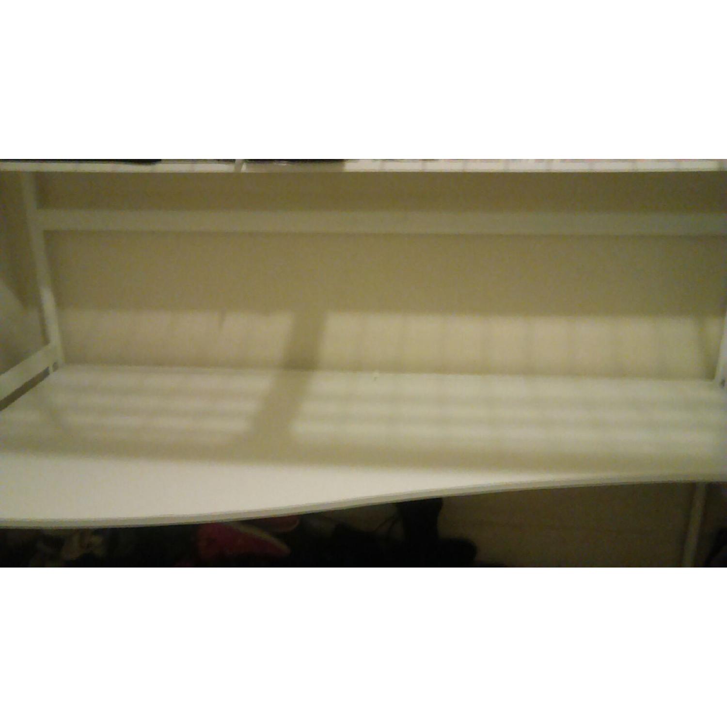 Ikea Tromso Loft Bed w/ Shelf & Table - image-1