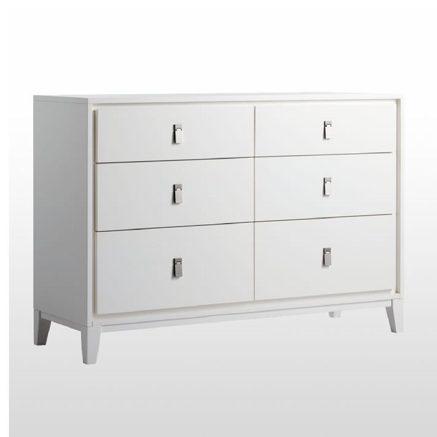 West Elm Niche 6-Drawer Dresser in White - image-10