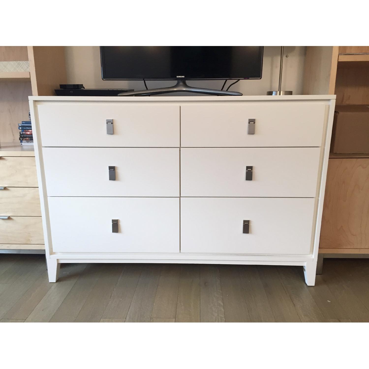 West Elm Niche 6-Drawer Dresser in White - image-11