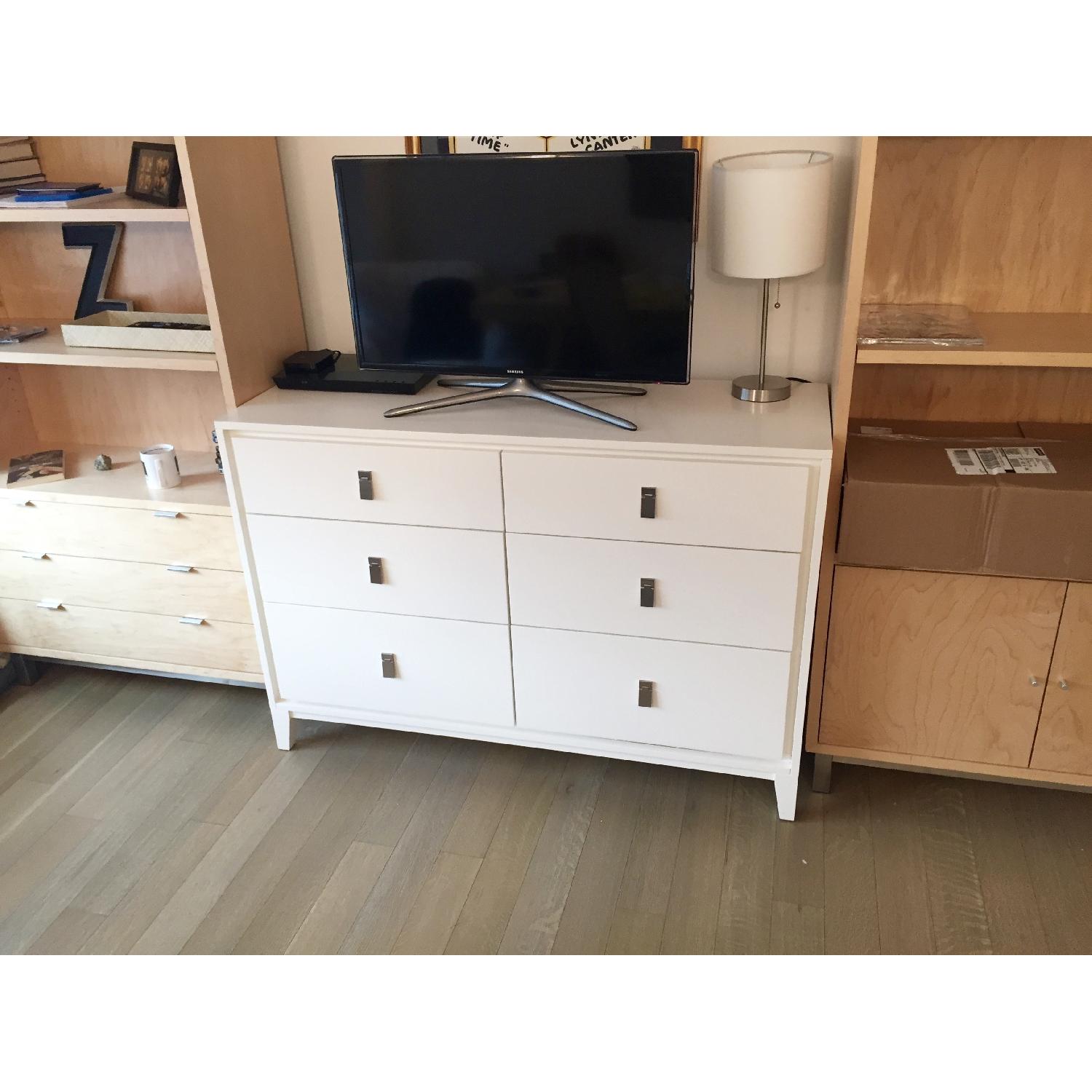 West Elm Niche 6-Drawer Dresser in White - image-12