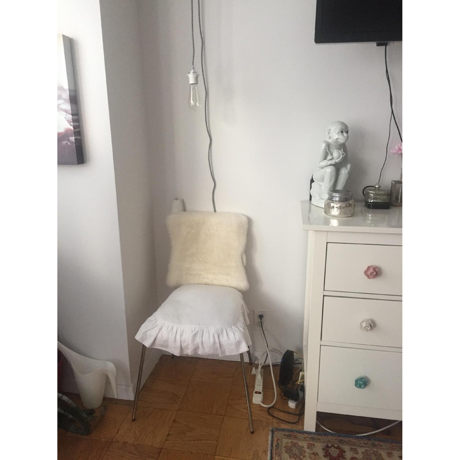 Ikea White Chair - 2 Available - image-1