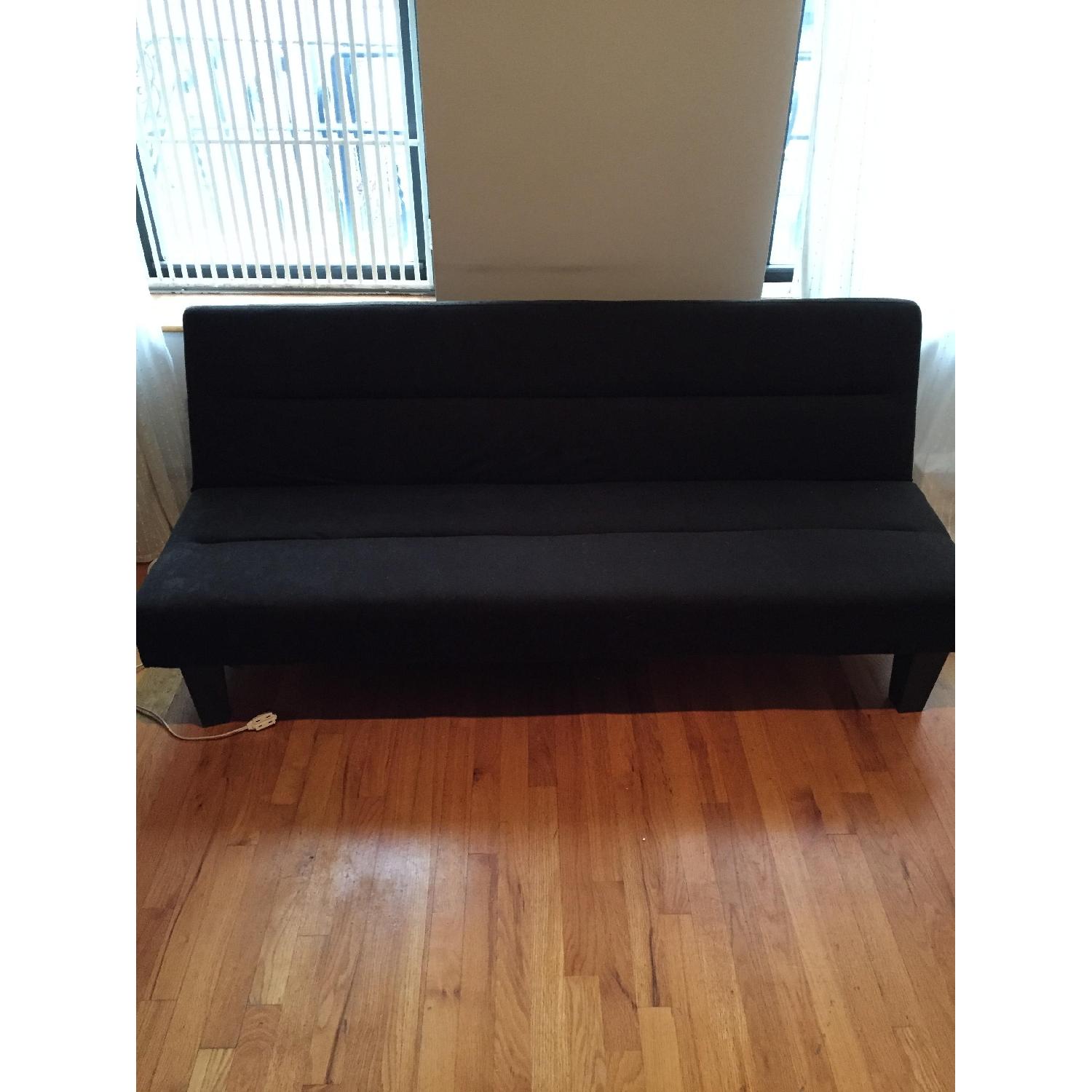 Target Black Futon - image-1