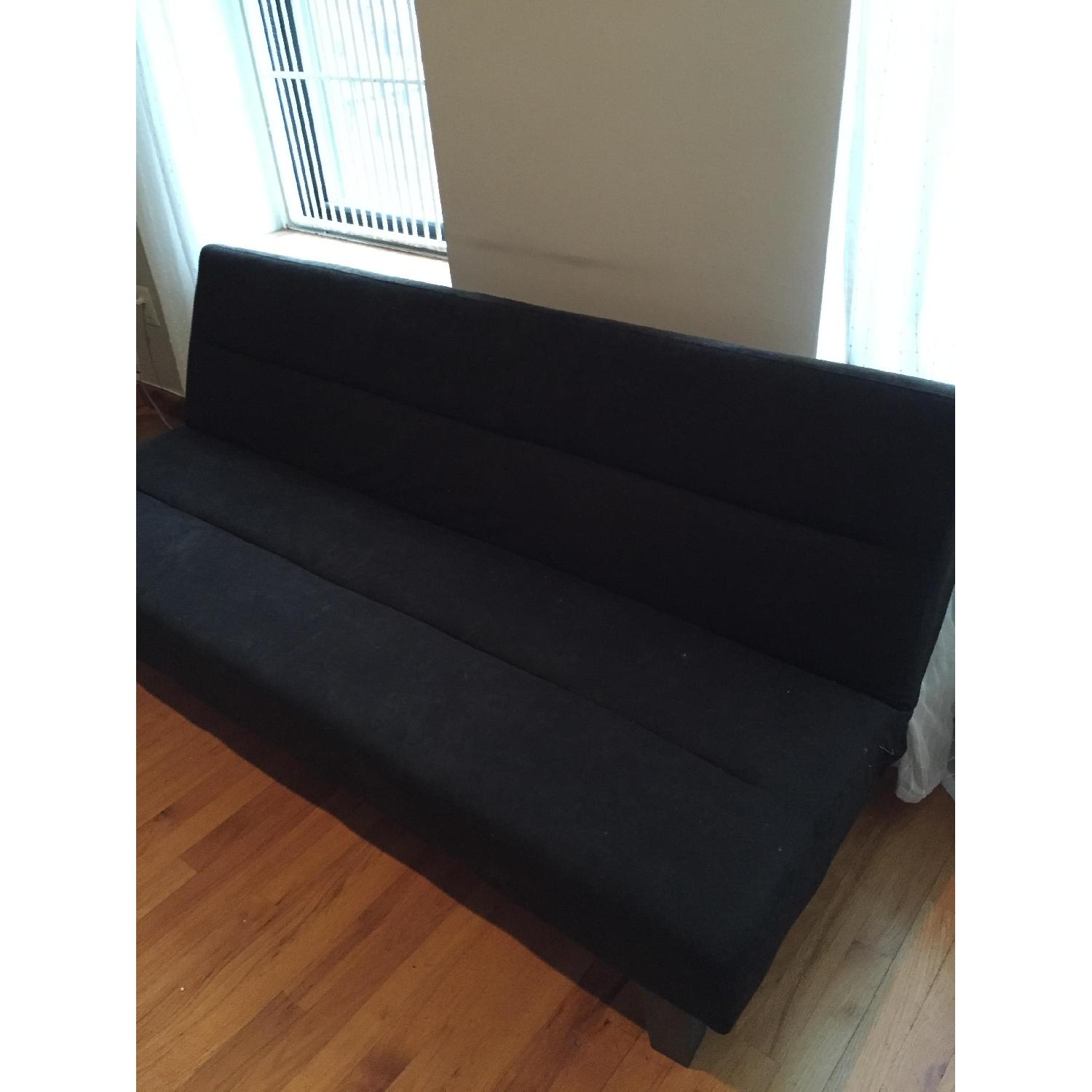 Target Black Futon - image-2