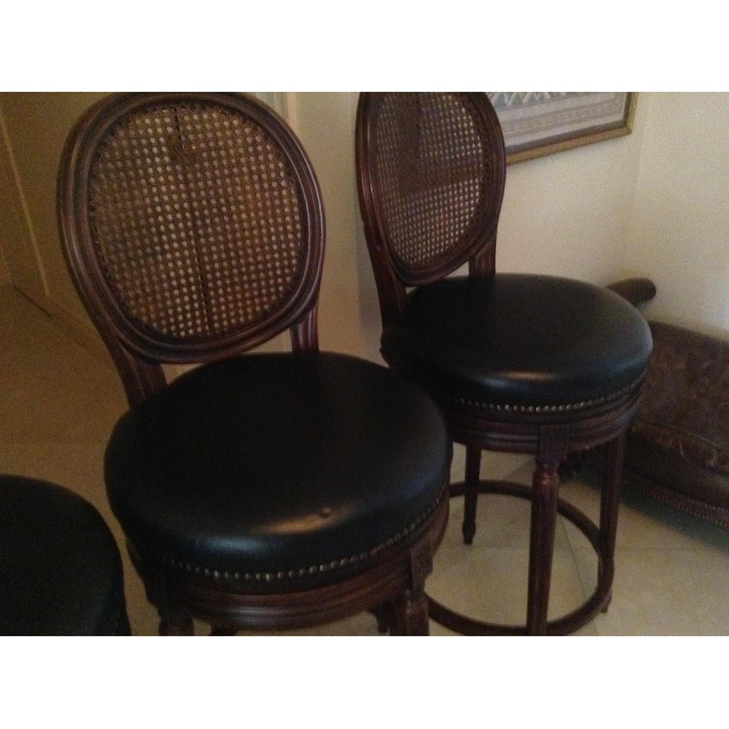 Ballard Design Bar Stools - Set of 5 - image-2