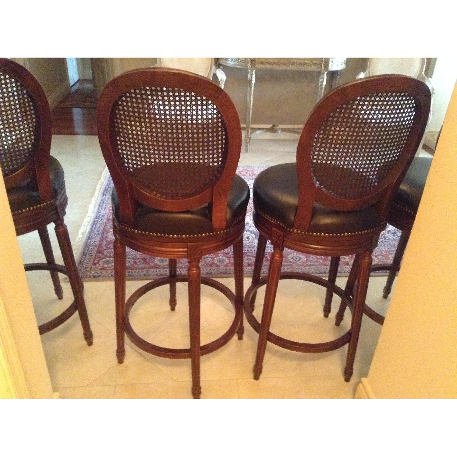 Ballard Design Bar Stools - Set of 5 - image-3