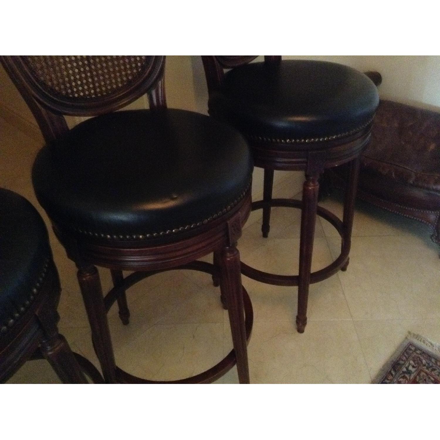 Ballard Design Bar Stools - Set of 5 - image-6