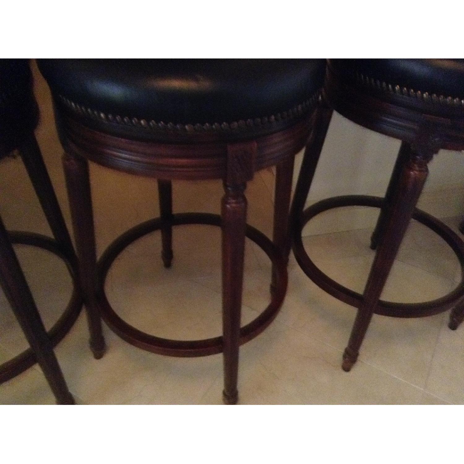 Ballard Design Bar Stools - Set of 5 - image-7