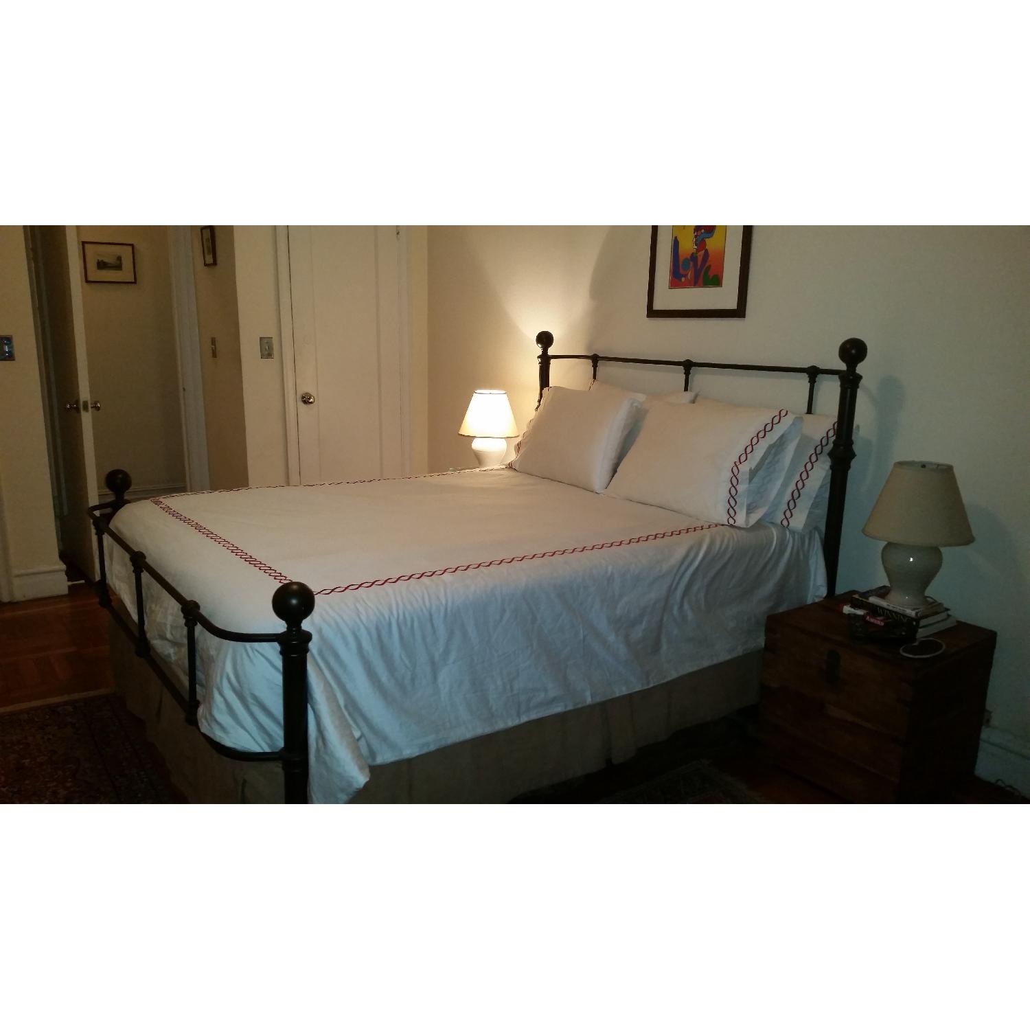 Pottery Barn Mendocino Bed Frame AptDeco
