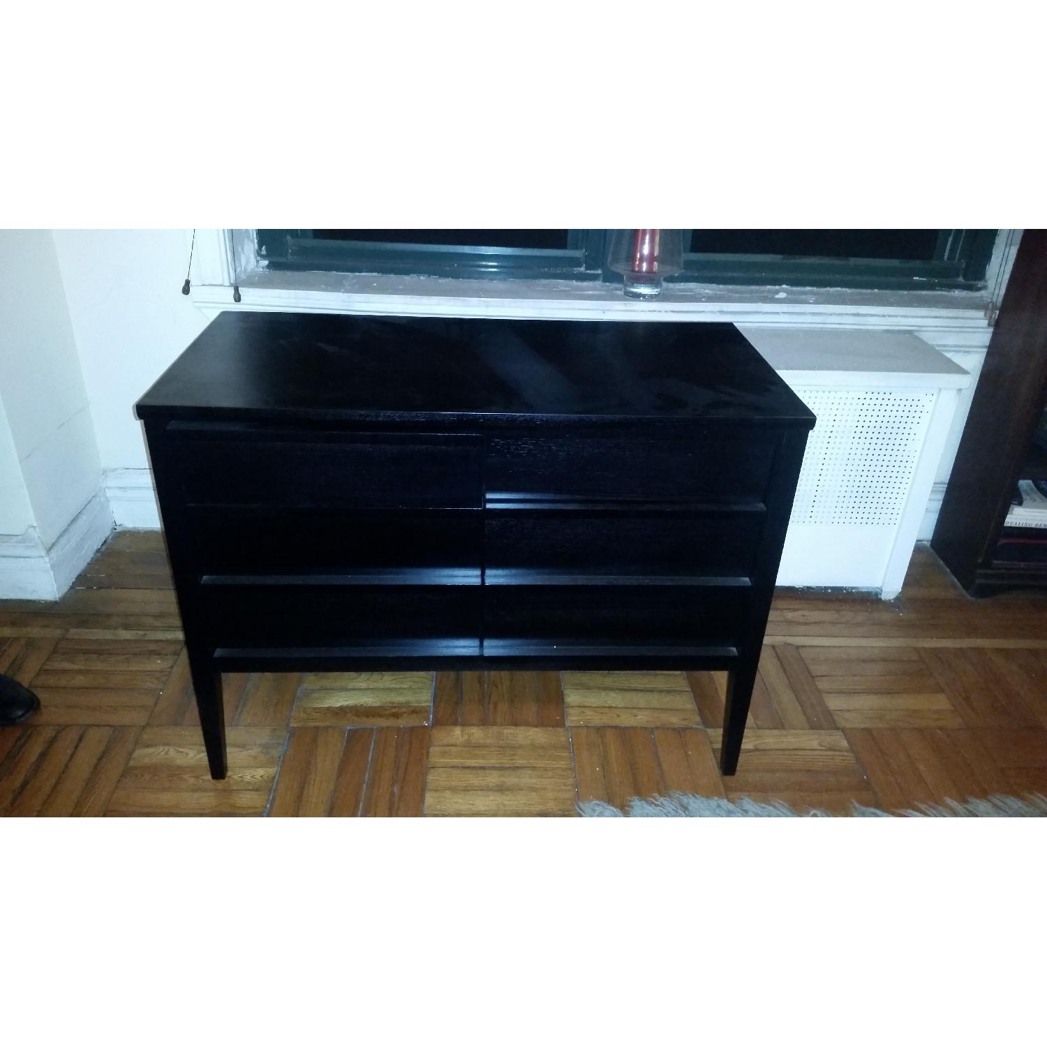 Crate & Barrel Spotlight Ebony Credenza AptDeco