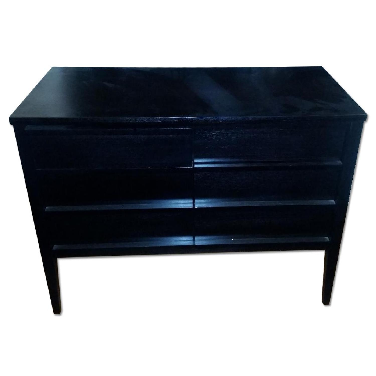 Crate & Barrel Spotlight Ebony Credenza AptDeco