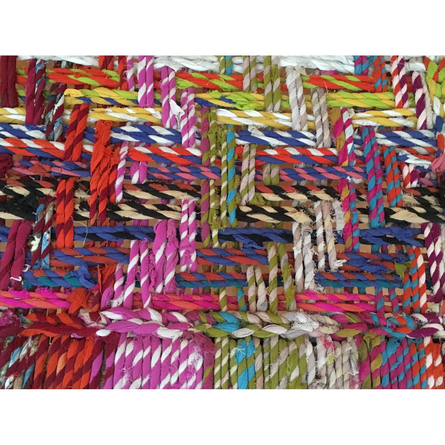 Chindi Woven Bench - image-3