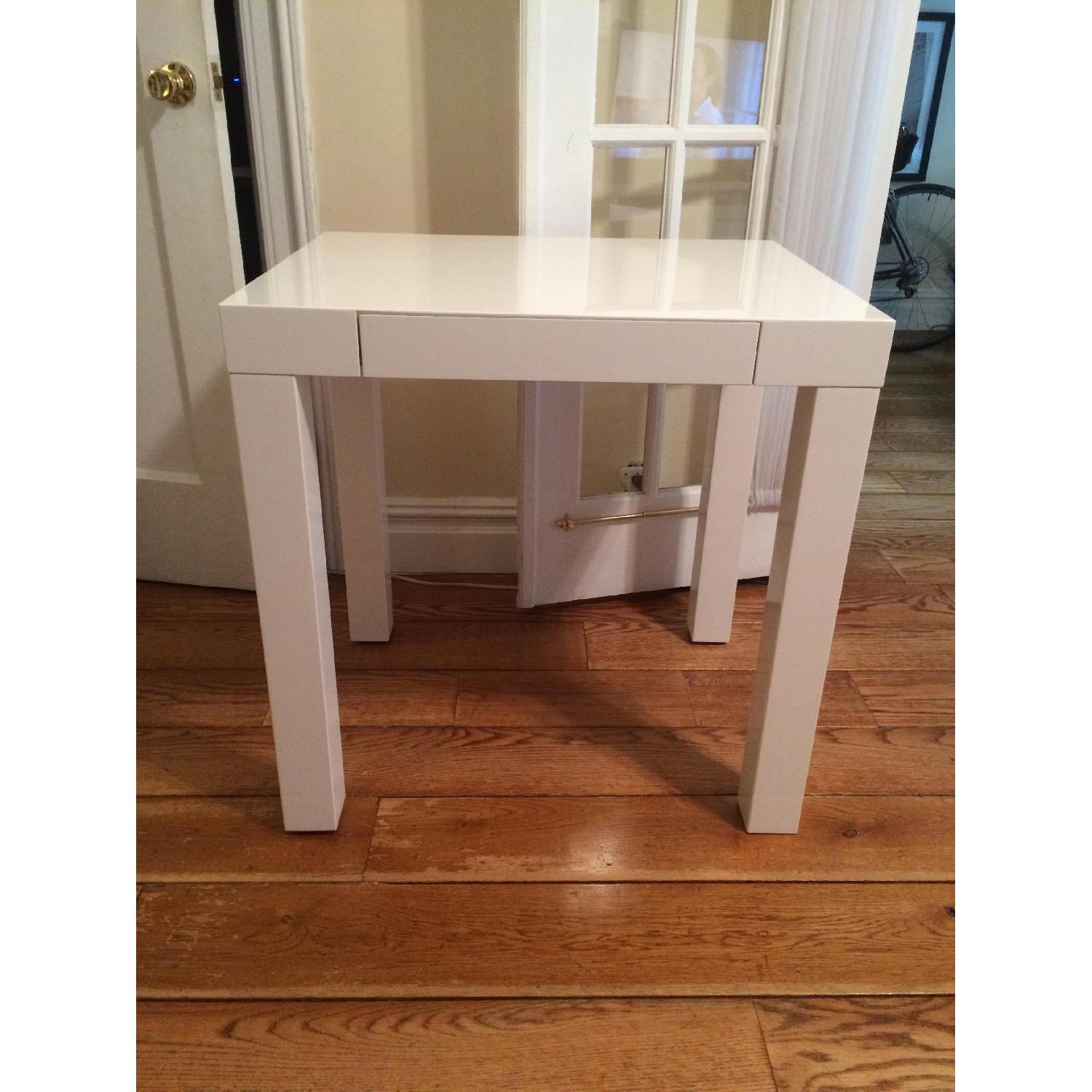West Elm Parsons Mini Desk - image-1