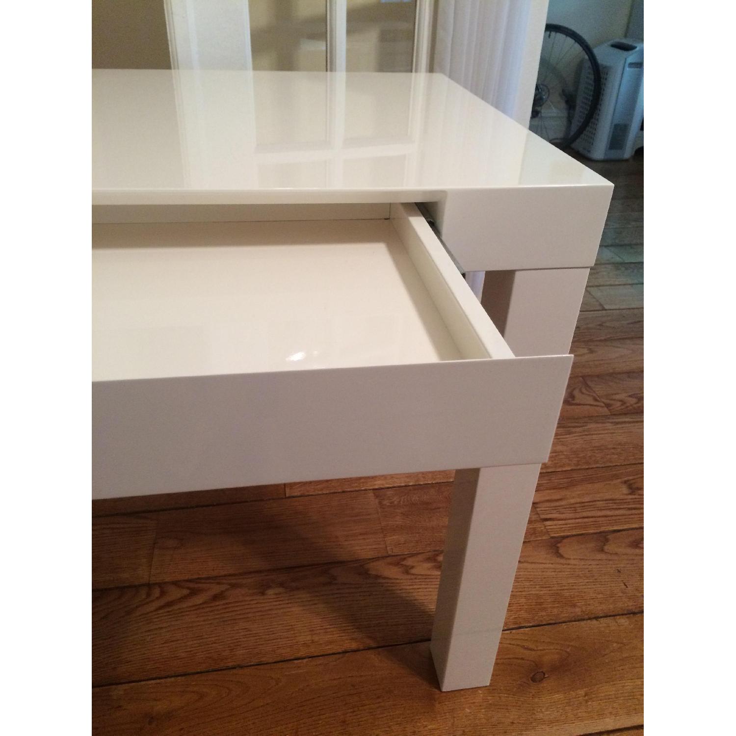 West Elm Parsons Mini Desk - image-5
