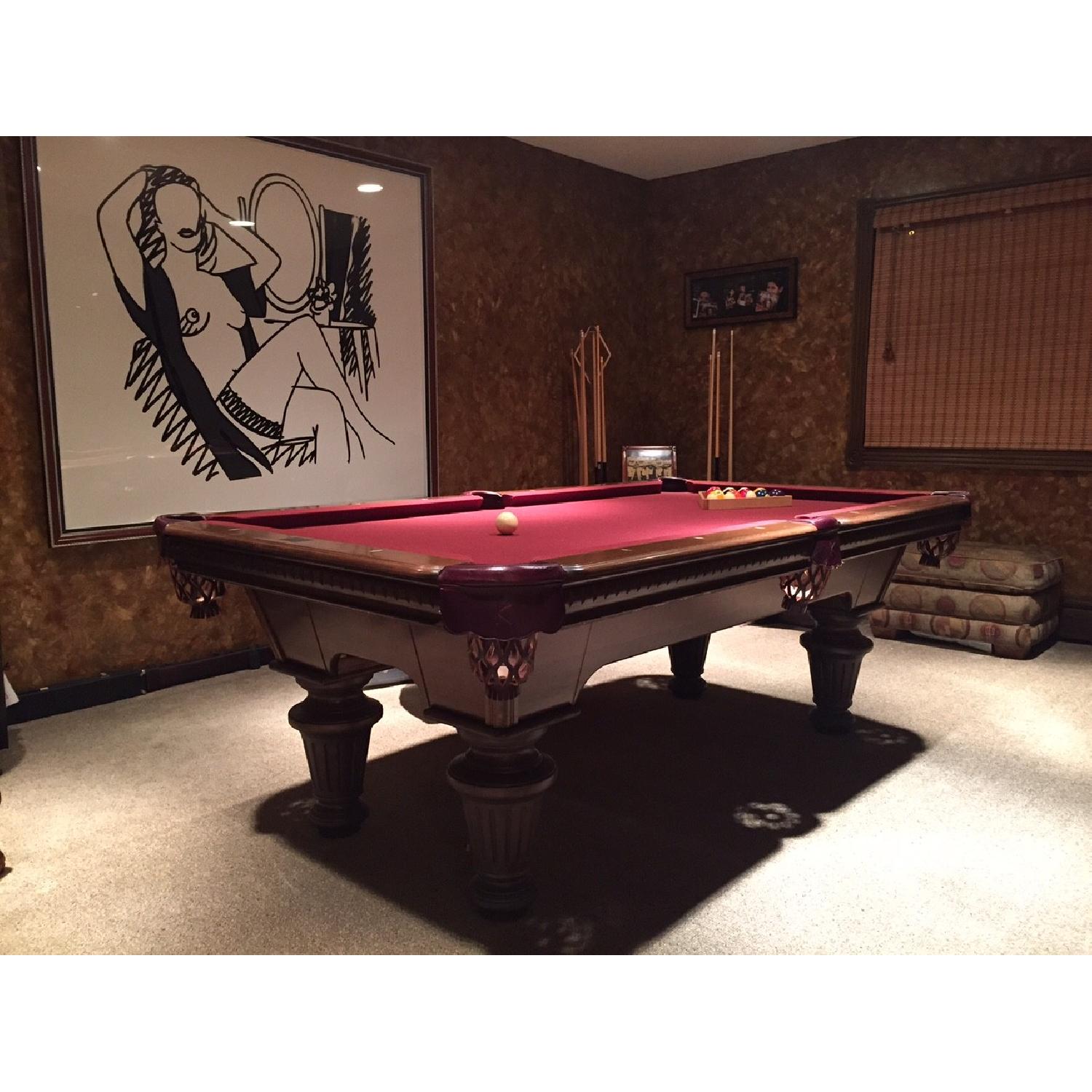 Kasson Solid Wood Classic Pool Table - image-1