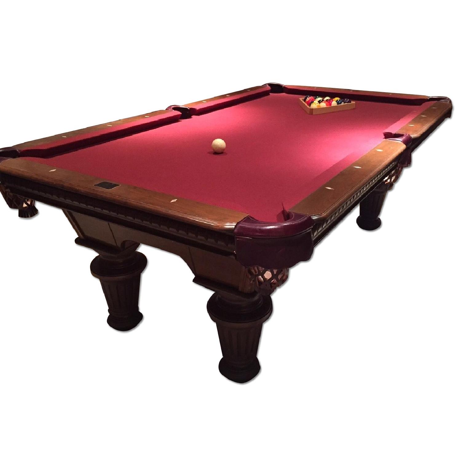 Kasson Solid Wood Classic Pool Table AptDeco