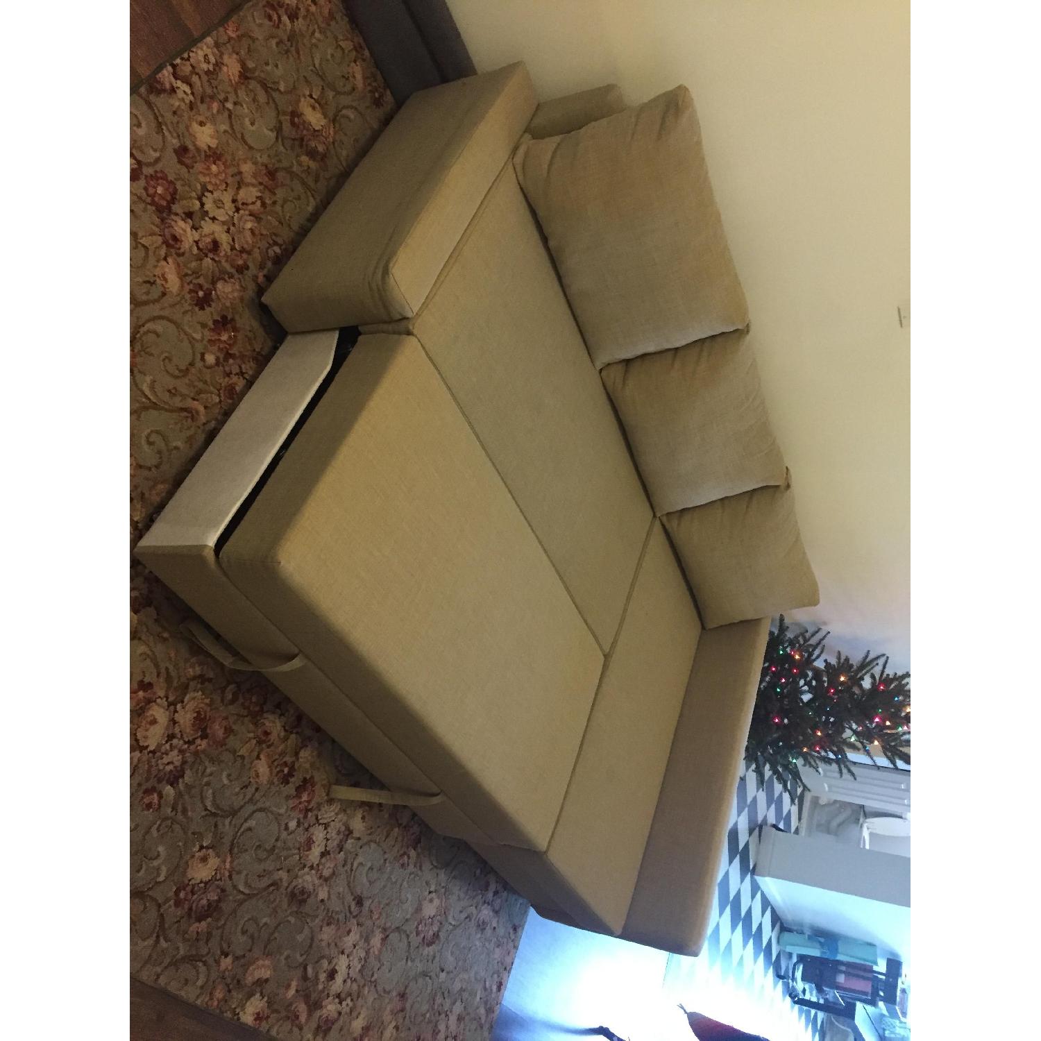 Ikea Sofa Bed with Storage - image-3