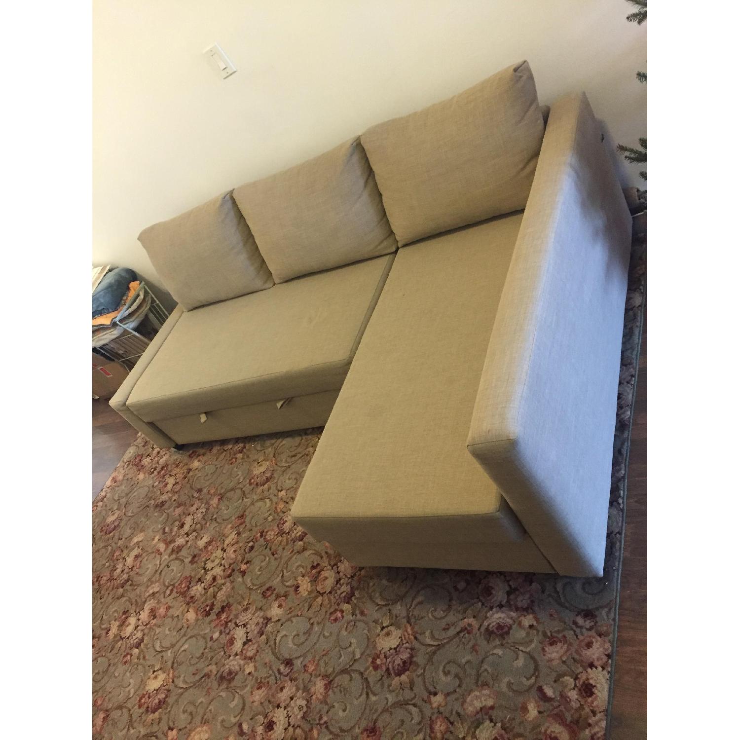 Ikea Sofa Bed with Storage - image-6