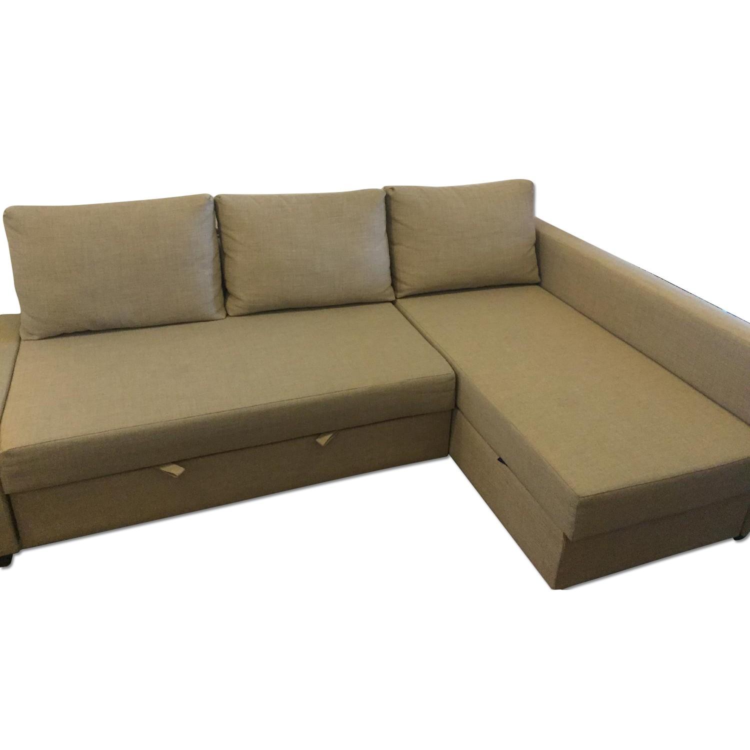 Ikea Sofa Bed with Storage AptDeco