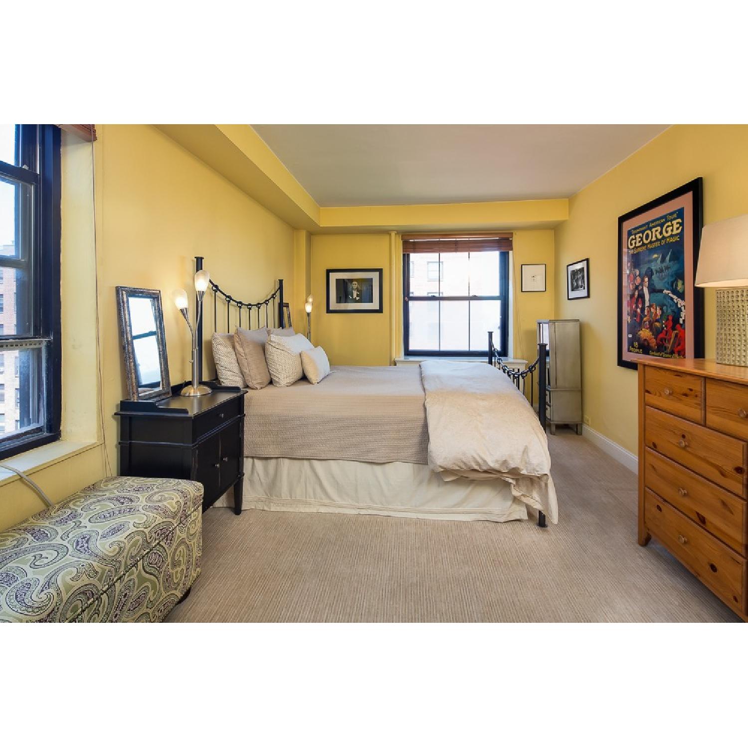 Wrought Iron Queen Bed Frame - image-5