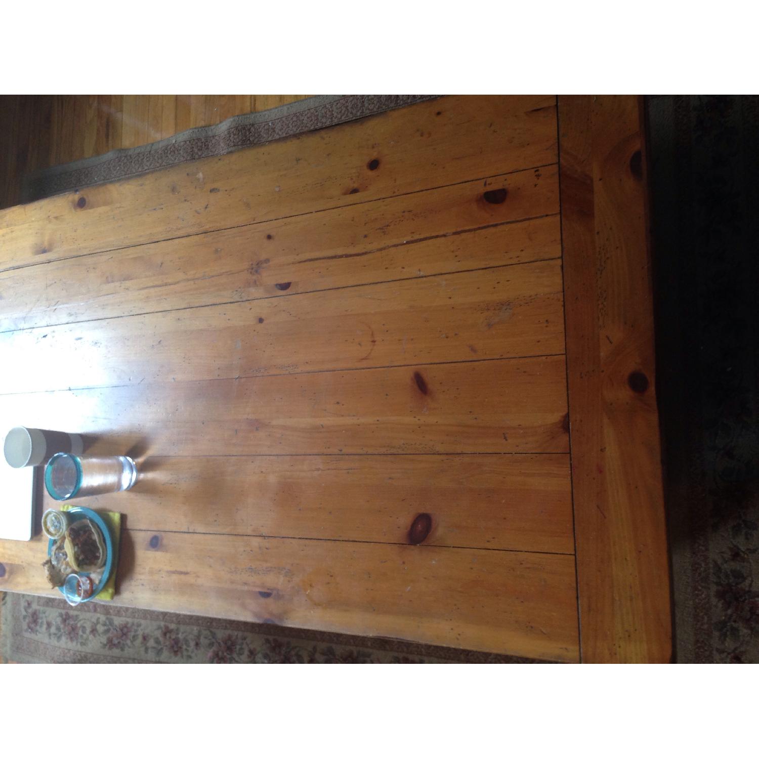 Large Wooden Coffee Table - image-3