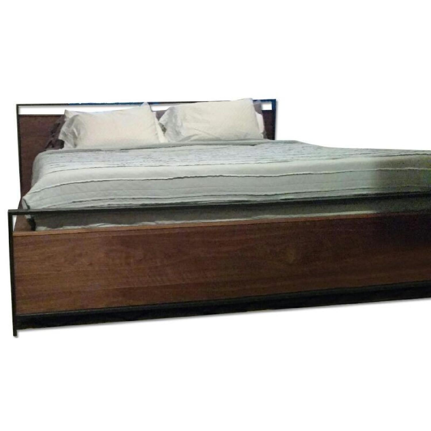 Crate & Barrel Bowery Storage bed - image-0
